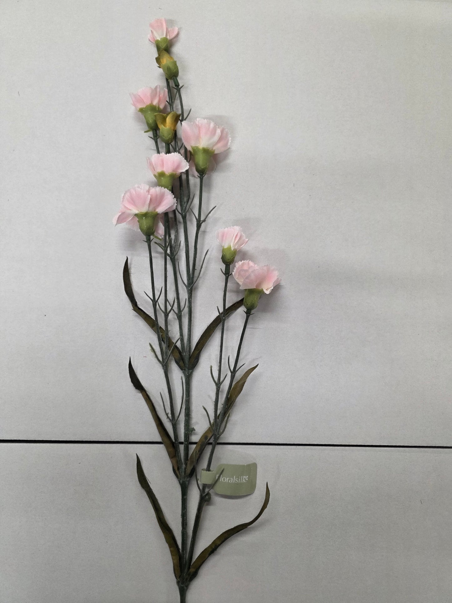 Artificial Spray Carnation Pale Pink (PACK OF 2)