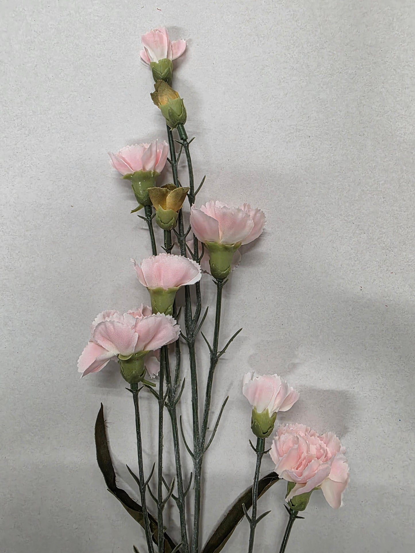 Artificial Spray Carnation Pale Pink (PACK OF 2)