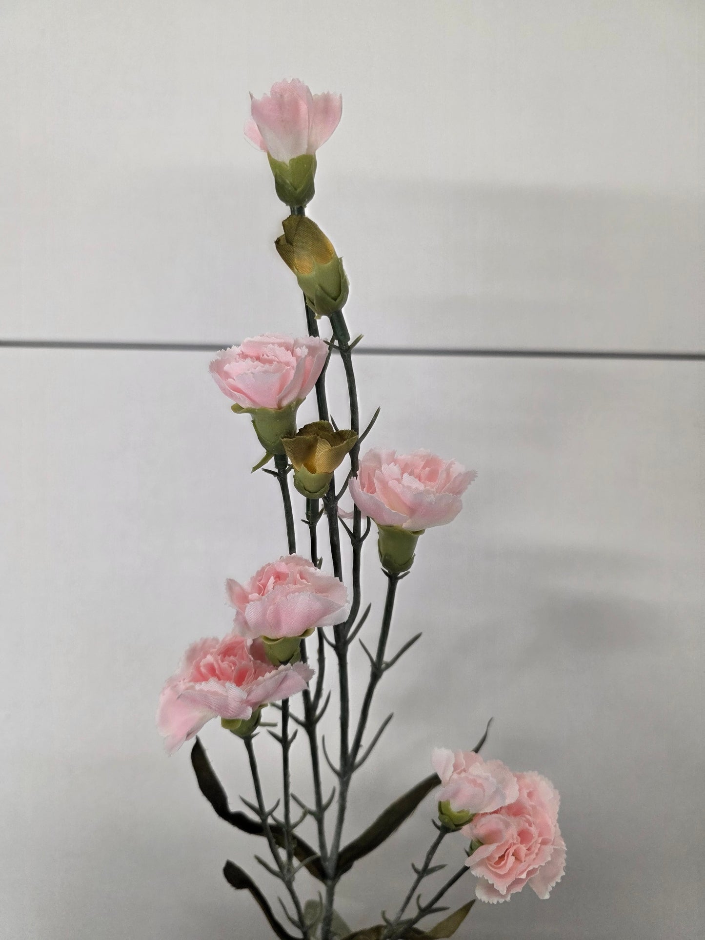 Artificial Spray Carnation Pale Pink (PACK OF 2)