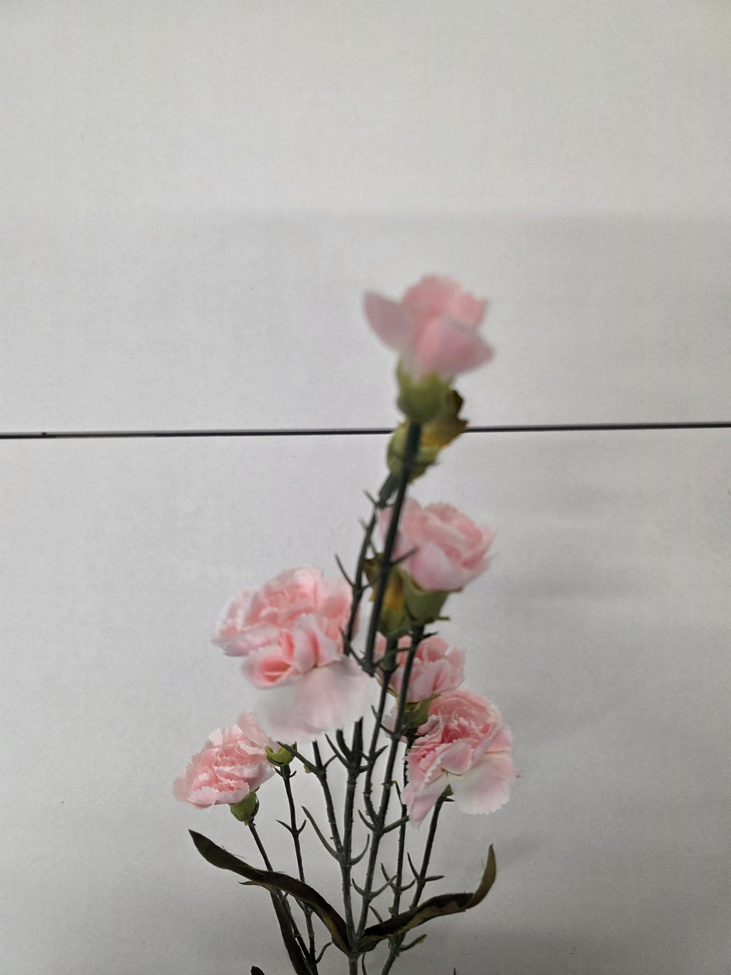 Artificial Spray Carnation Pale Pink (PACK OF 2)