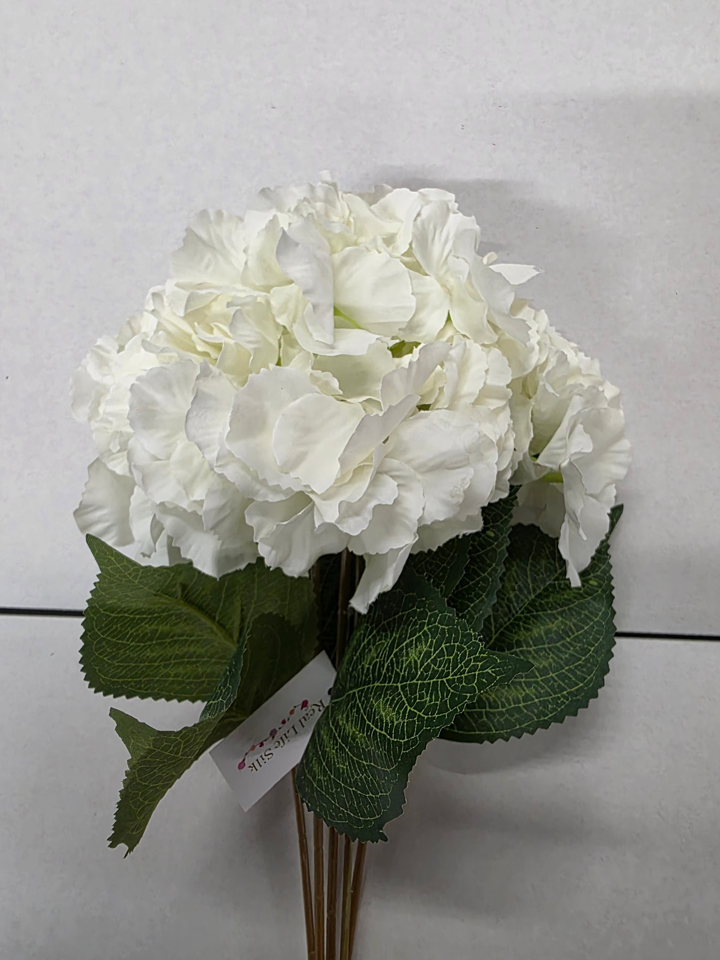 Artificial Arundel Hydrangea Bush Cream (PACK OF 2)