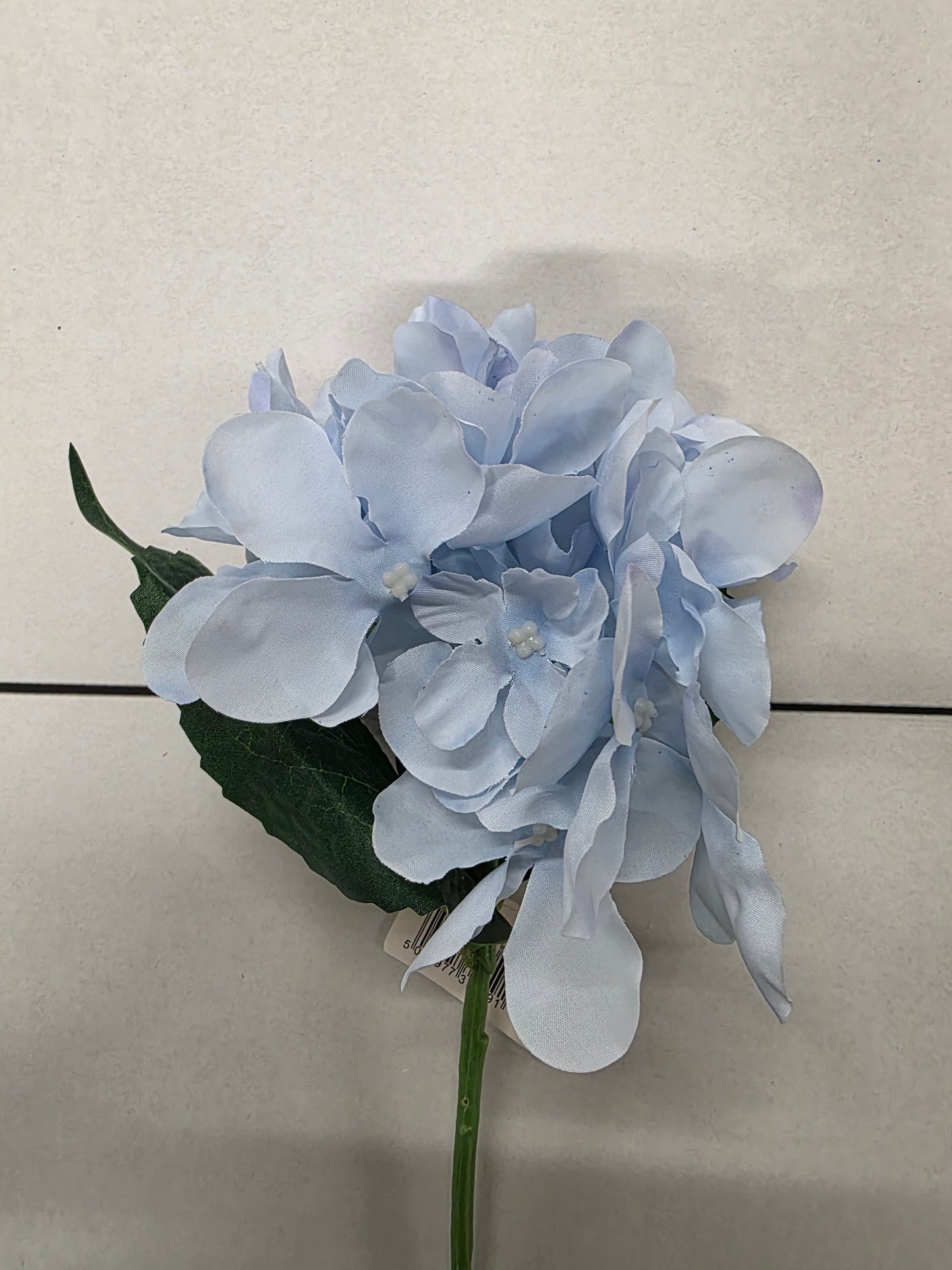 Artificial Hydrangea Pale Blue 34cm (PACK OF 3)