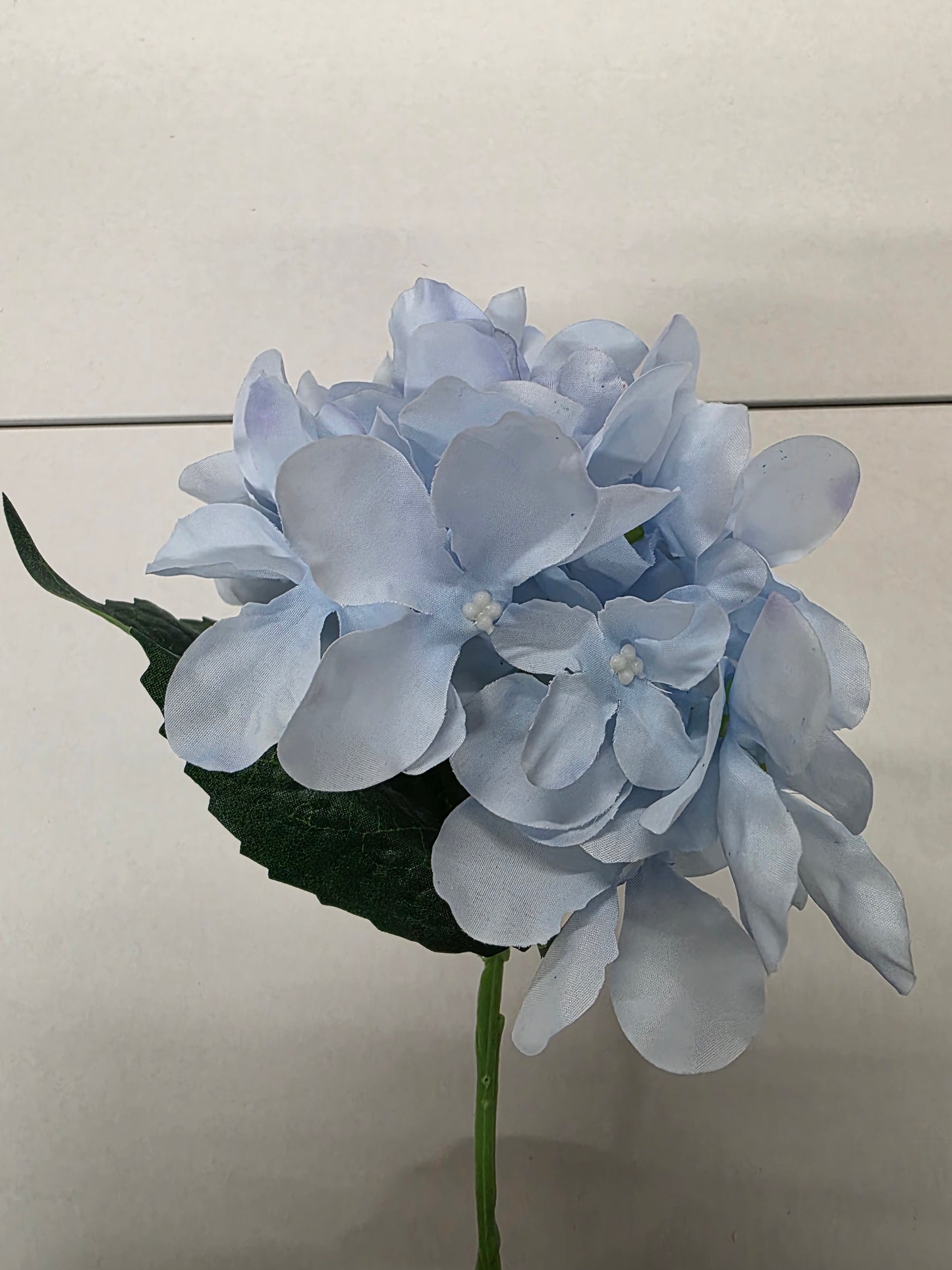 Artificial Hydrangea Pale Blue 34cm (PACK OF 3)