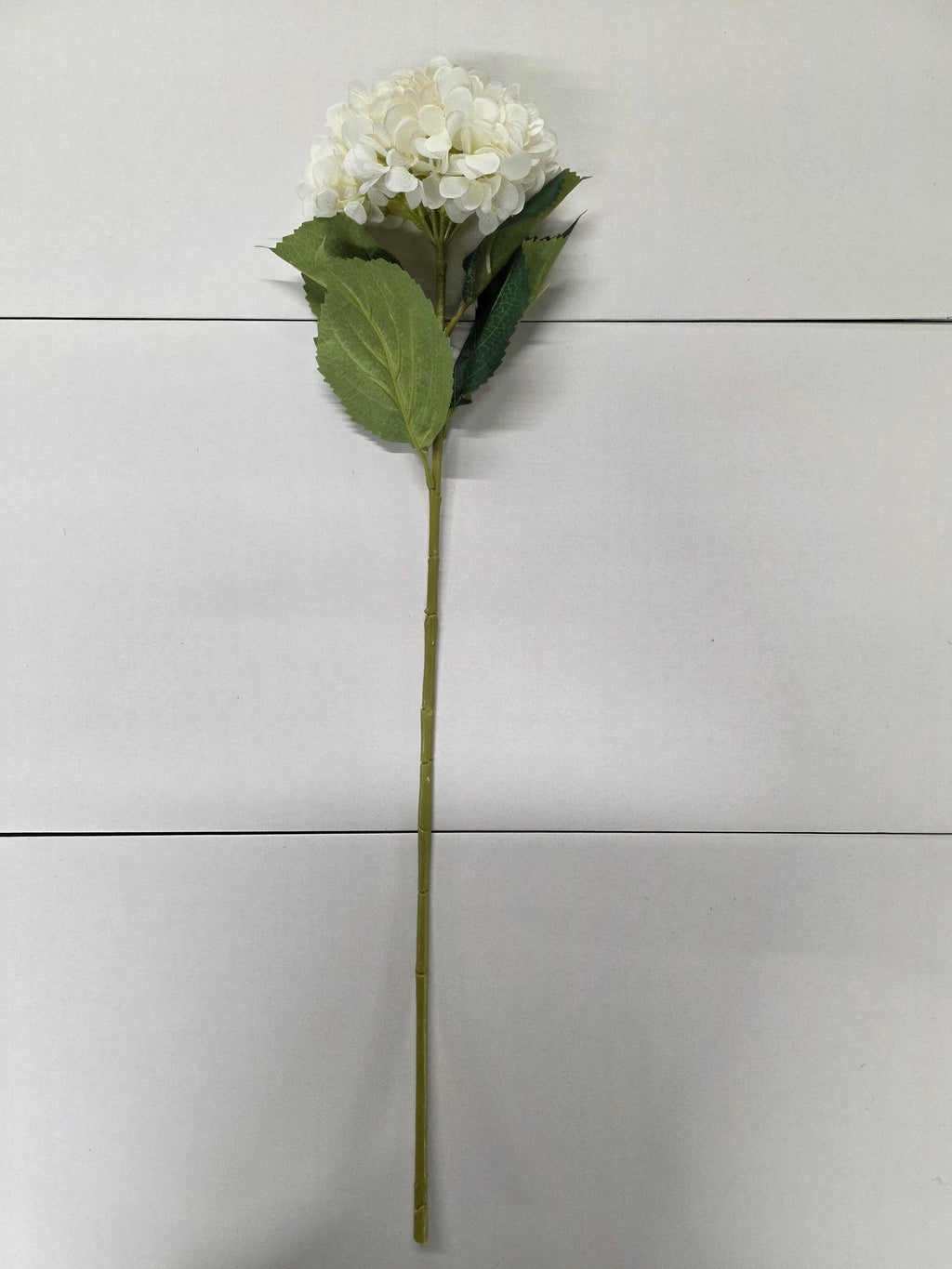 Artificial Hydrangea White 48cm (PACK OF 2)