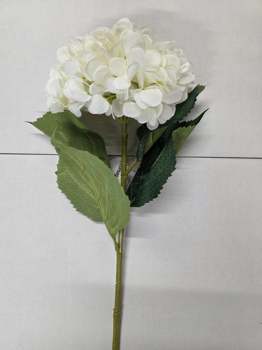 Artificial Hydrangea White 48cm (PACK OF 2)