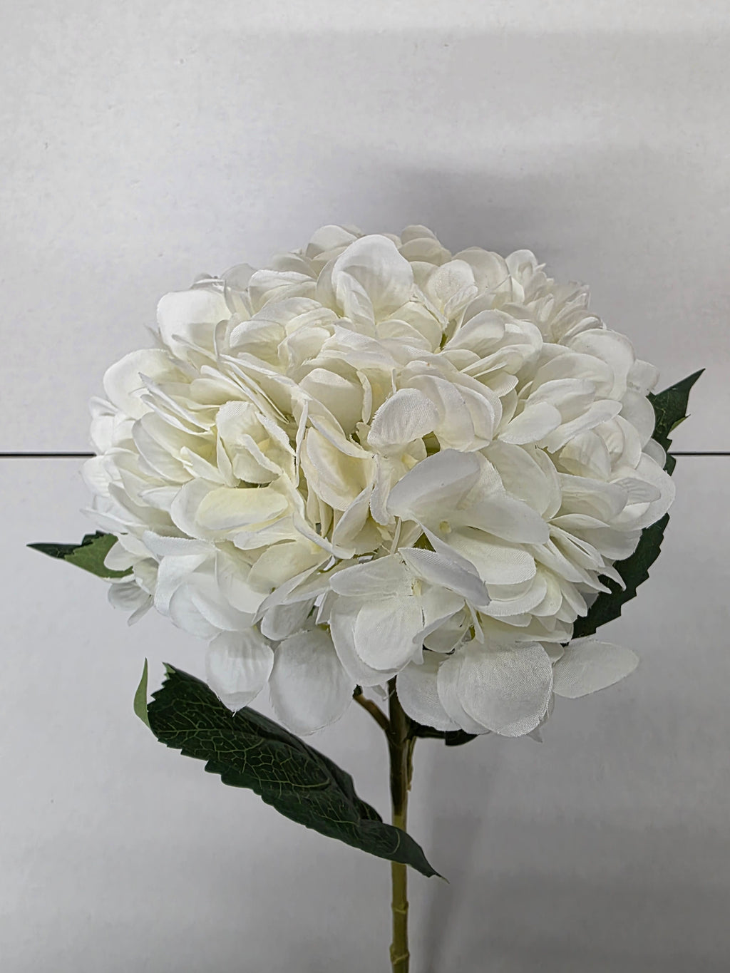 Artificial Hydrangea White 48cm (PACK OF 2)