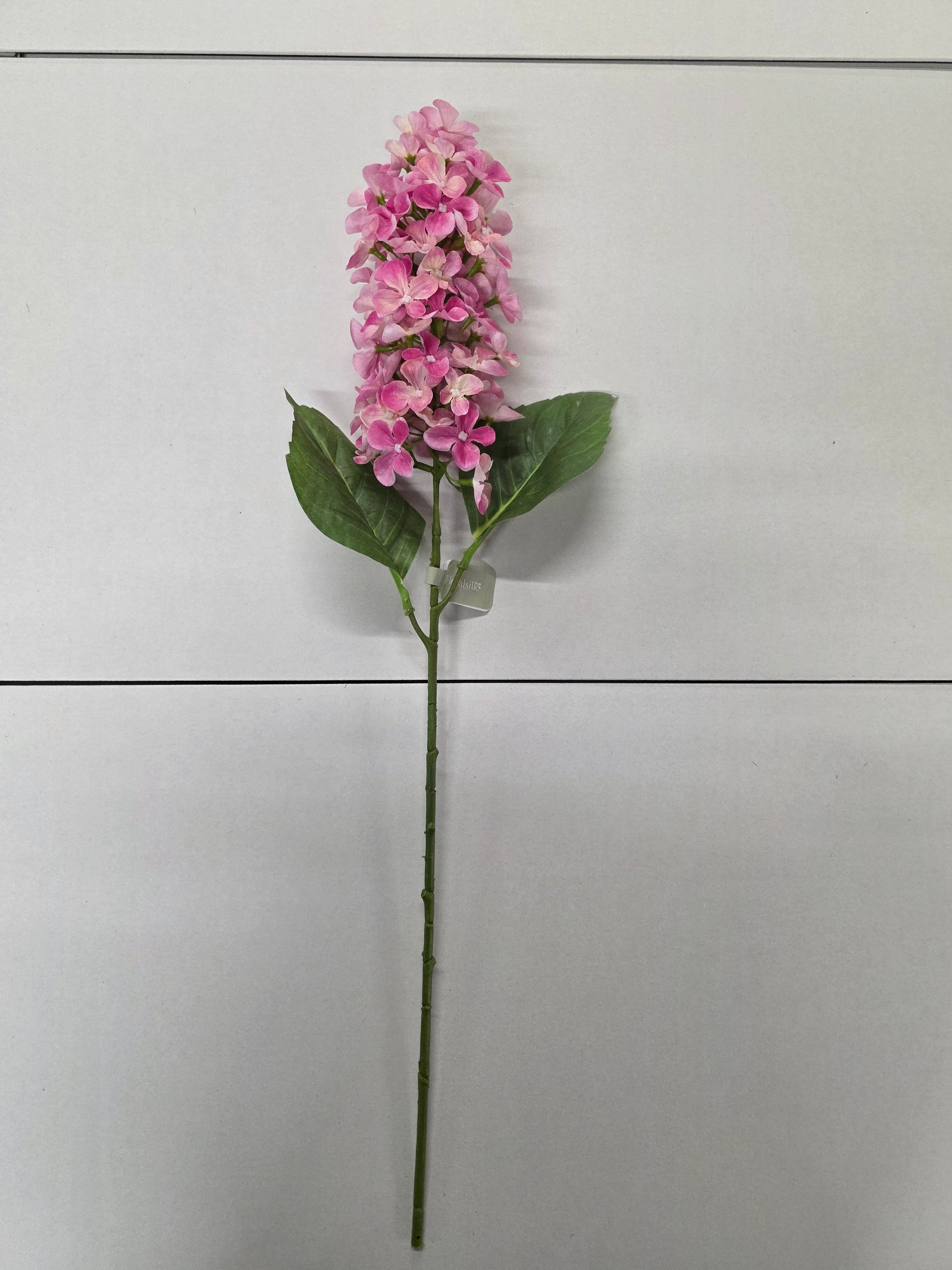 Artificial Paniculata Hydrangea Pink 65cm (PACK OF 2)