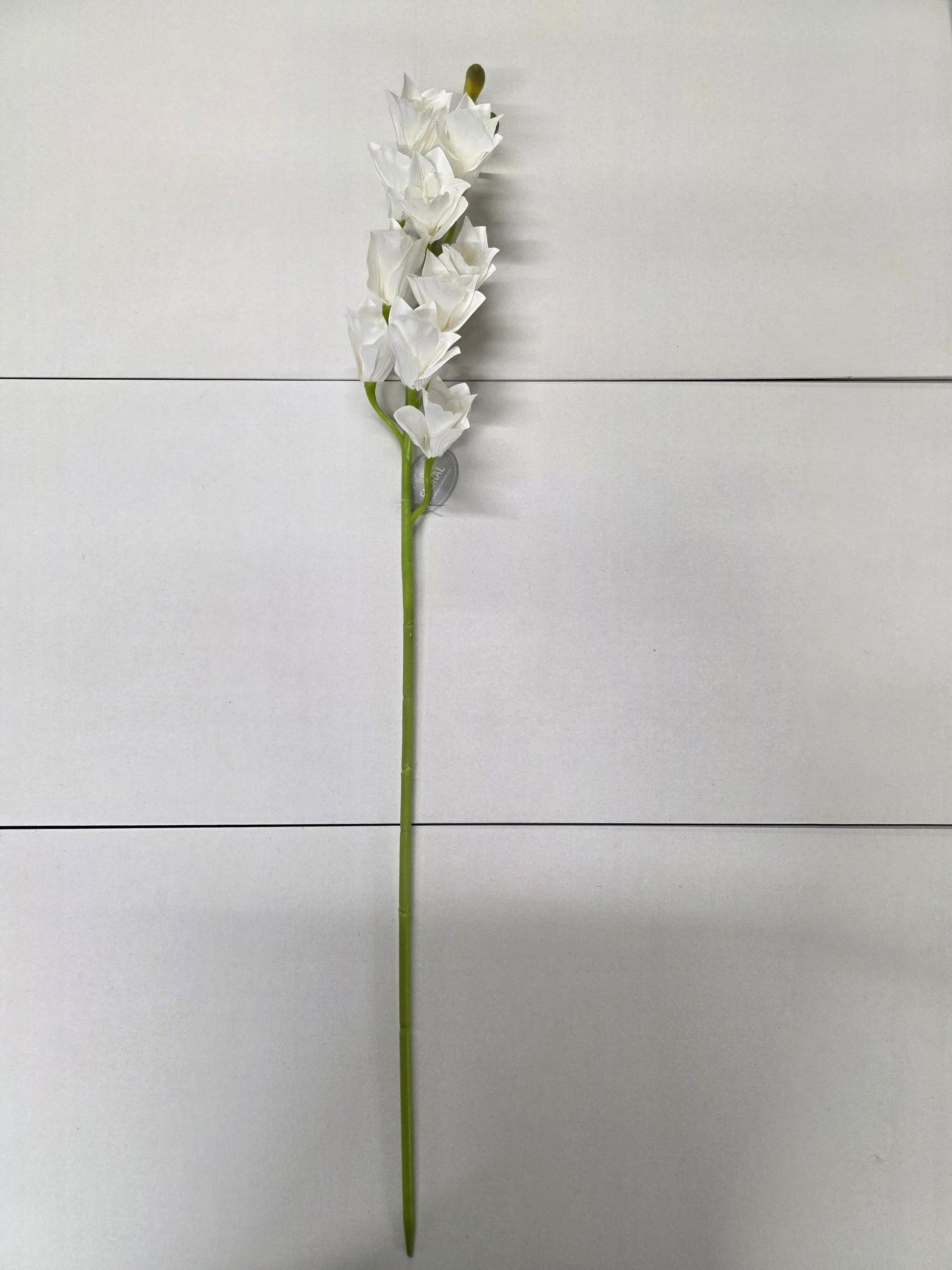 Artificial Orchid Cymbidium White