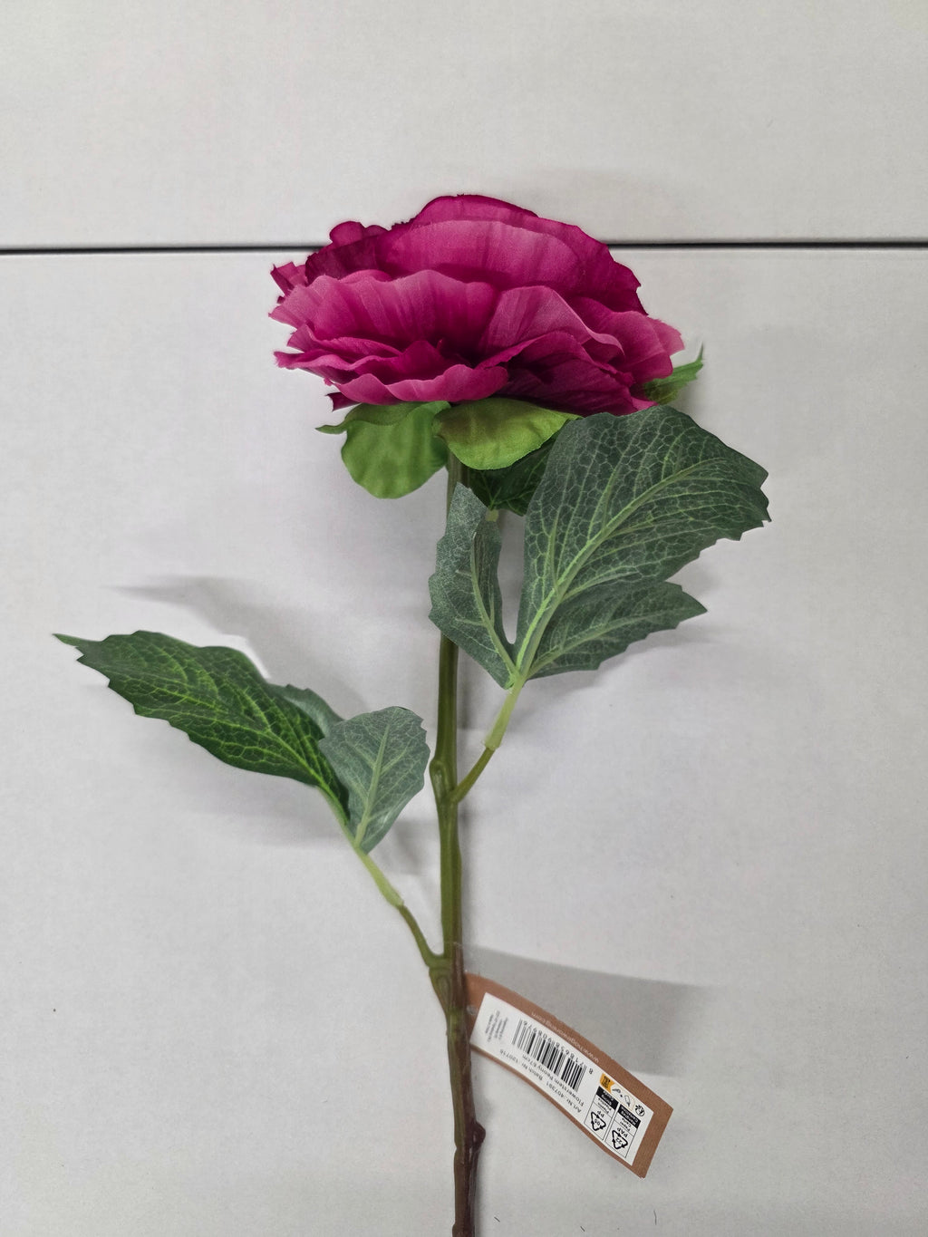 Artificial Peony Burgundy 67cm (PACK OF 2)