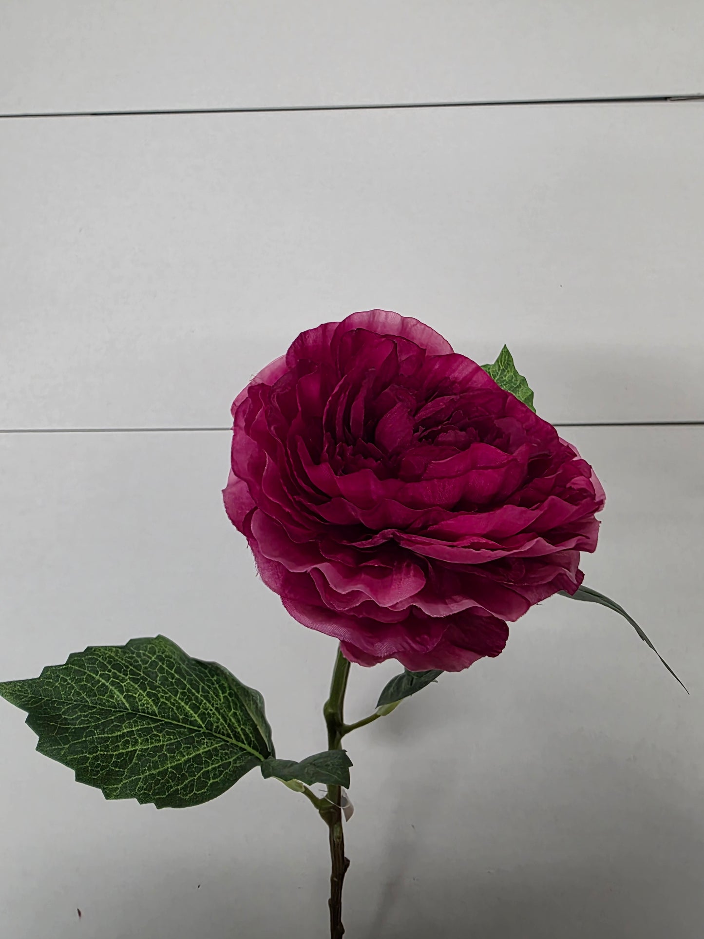 Artificial Peony Burgundy 67cm (PACK OF 2)