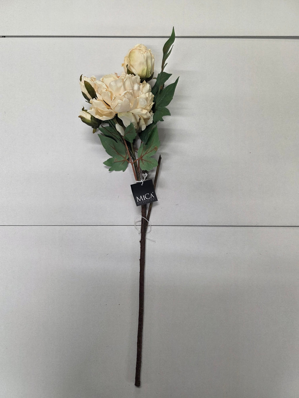 Artificial Peony Cream 65cm