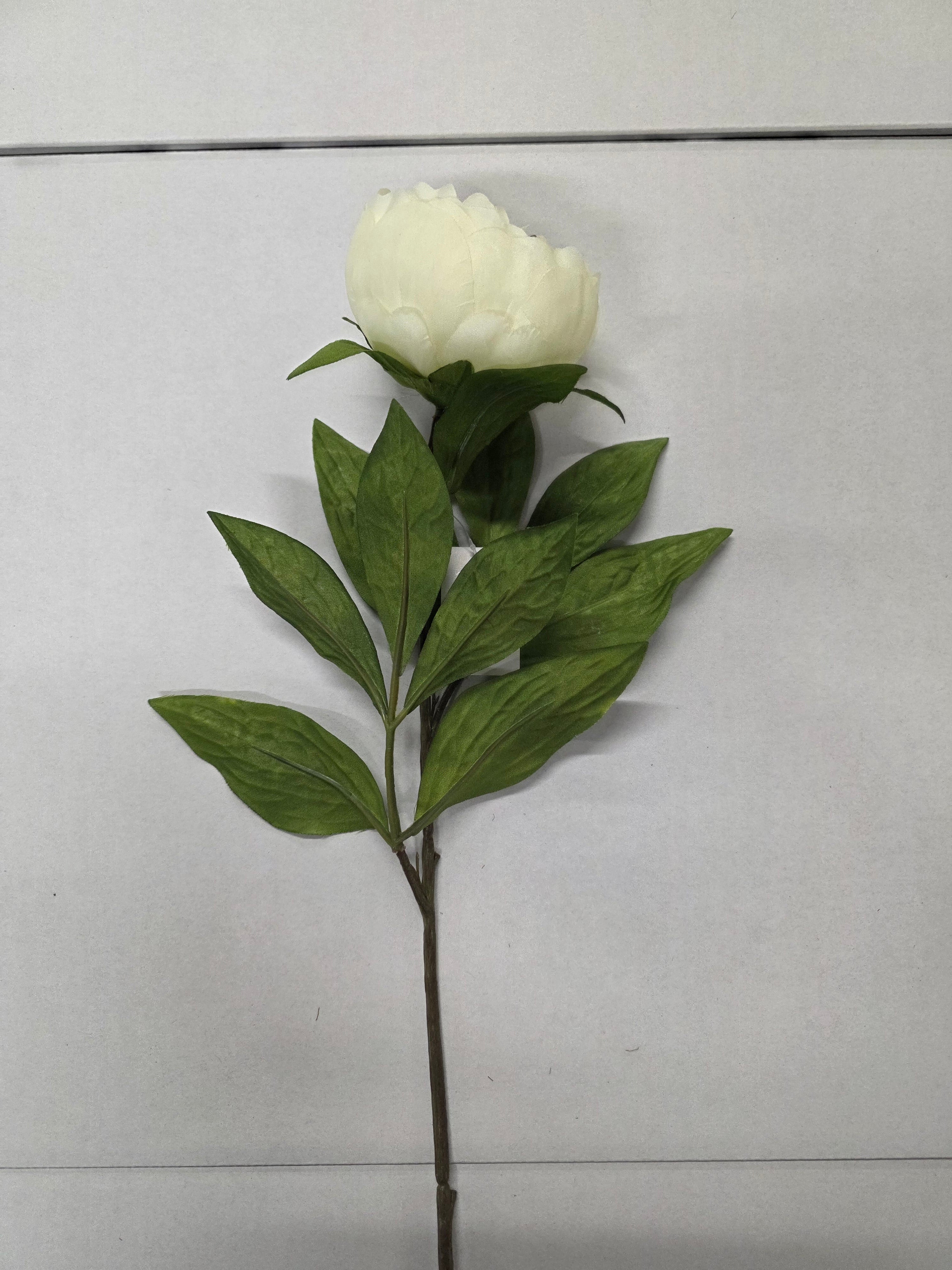 Artificial Peony Cream (PACK OF 3)