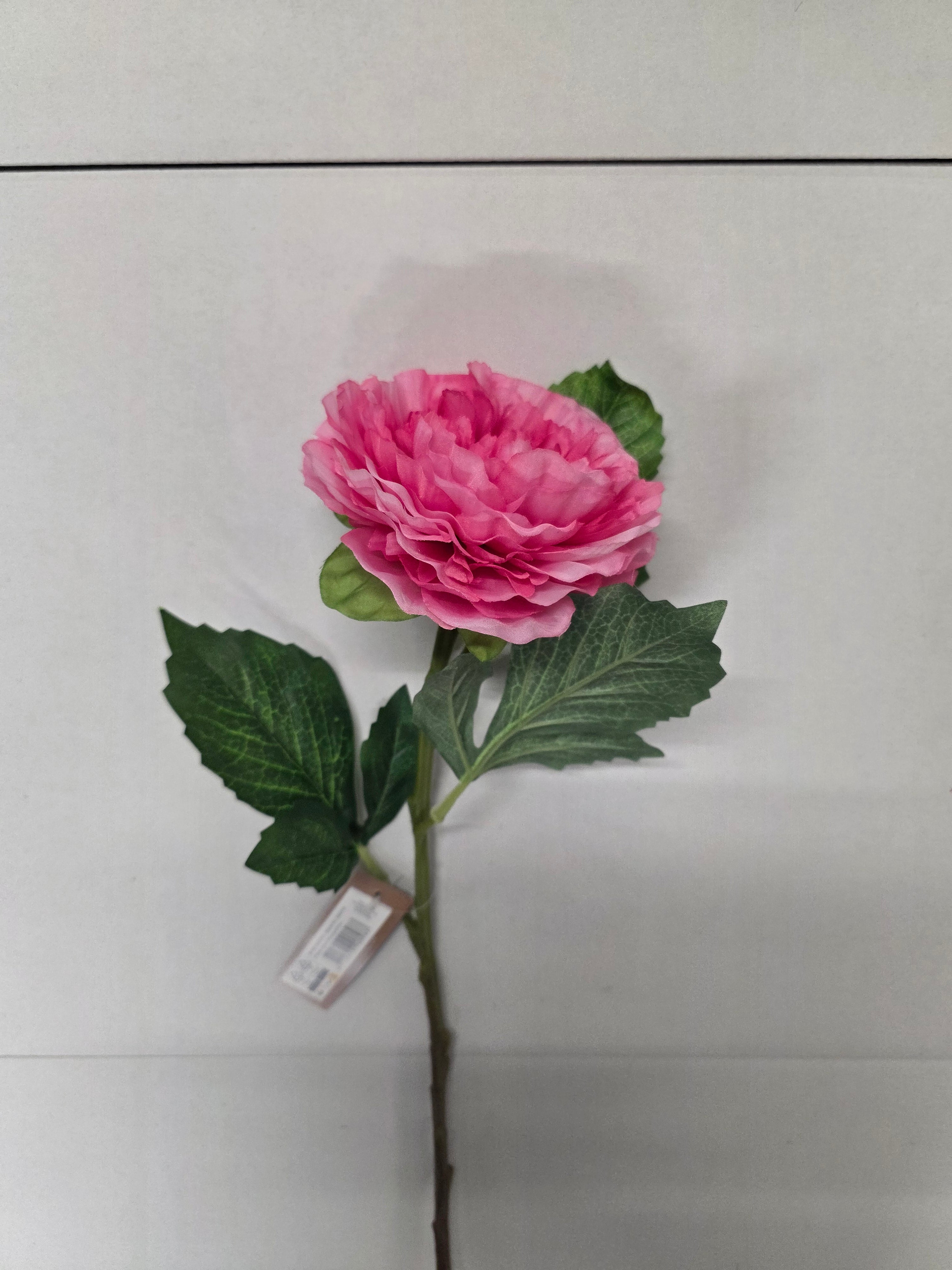 Artificial Peony Pink 67cm (PACK OF 2)