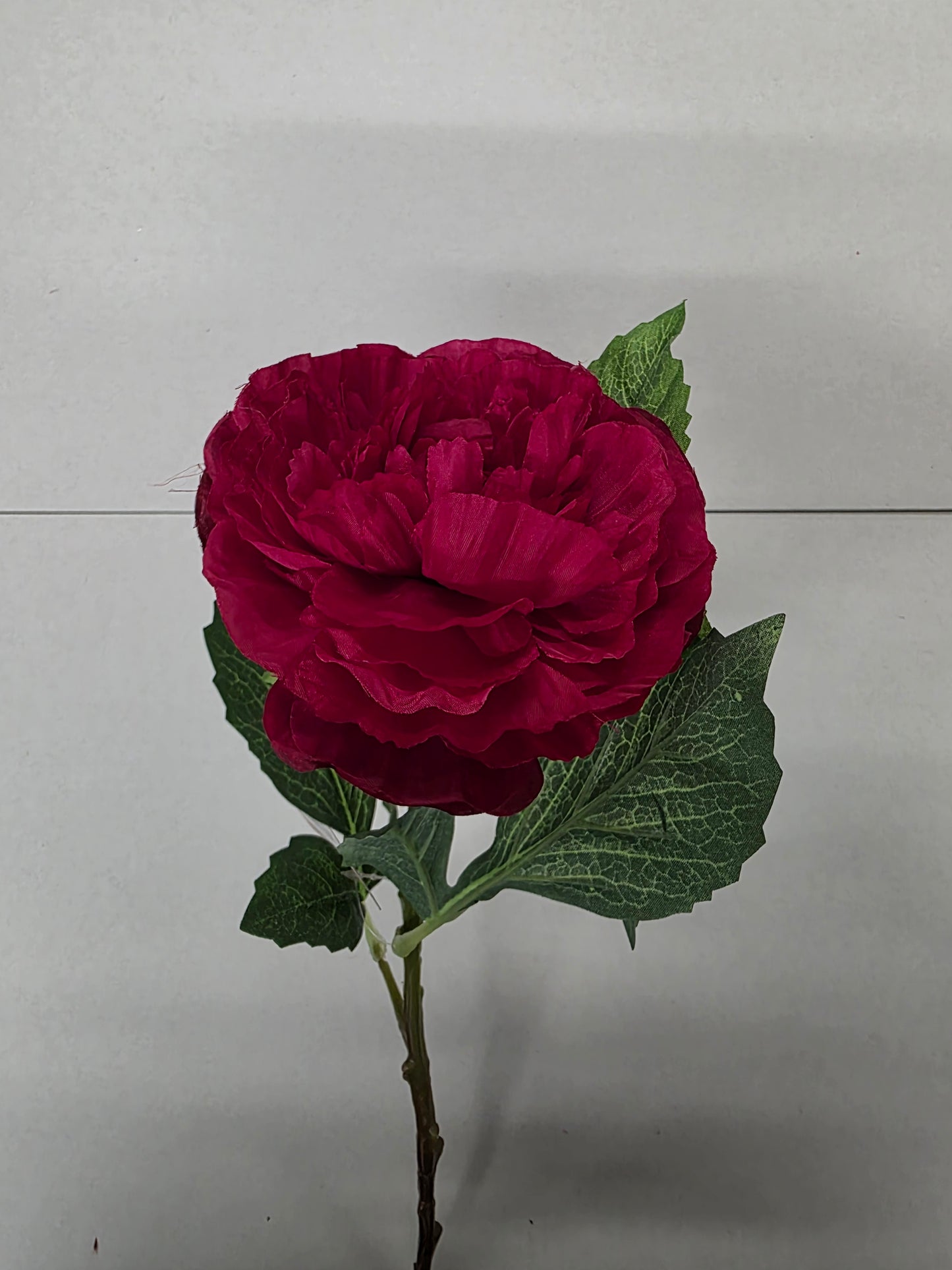 Artificial Peony Red 67cm (PACK OF 2)