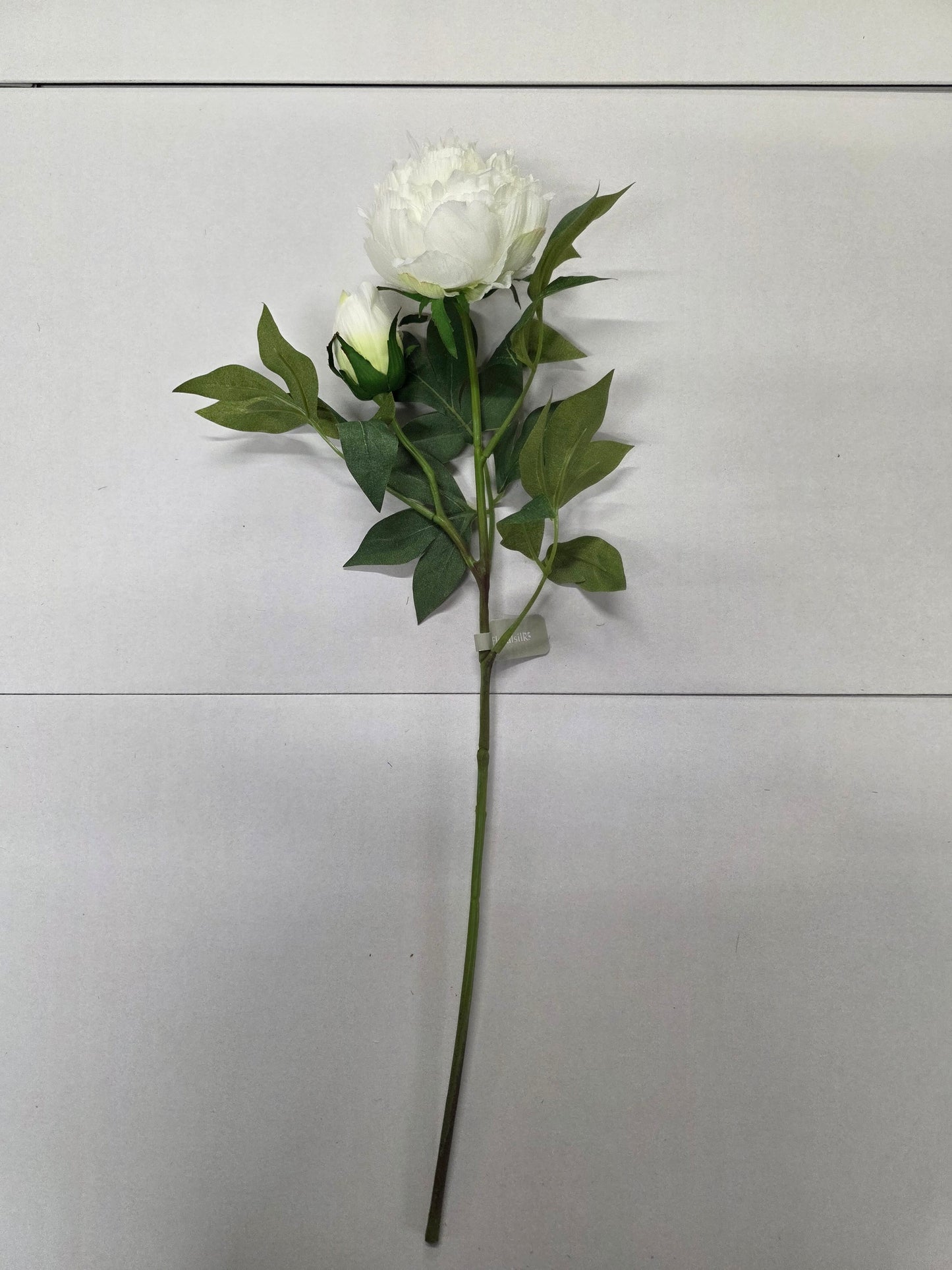 Artificial Peony Spray White