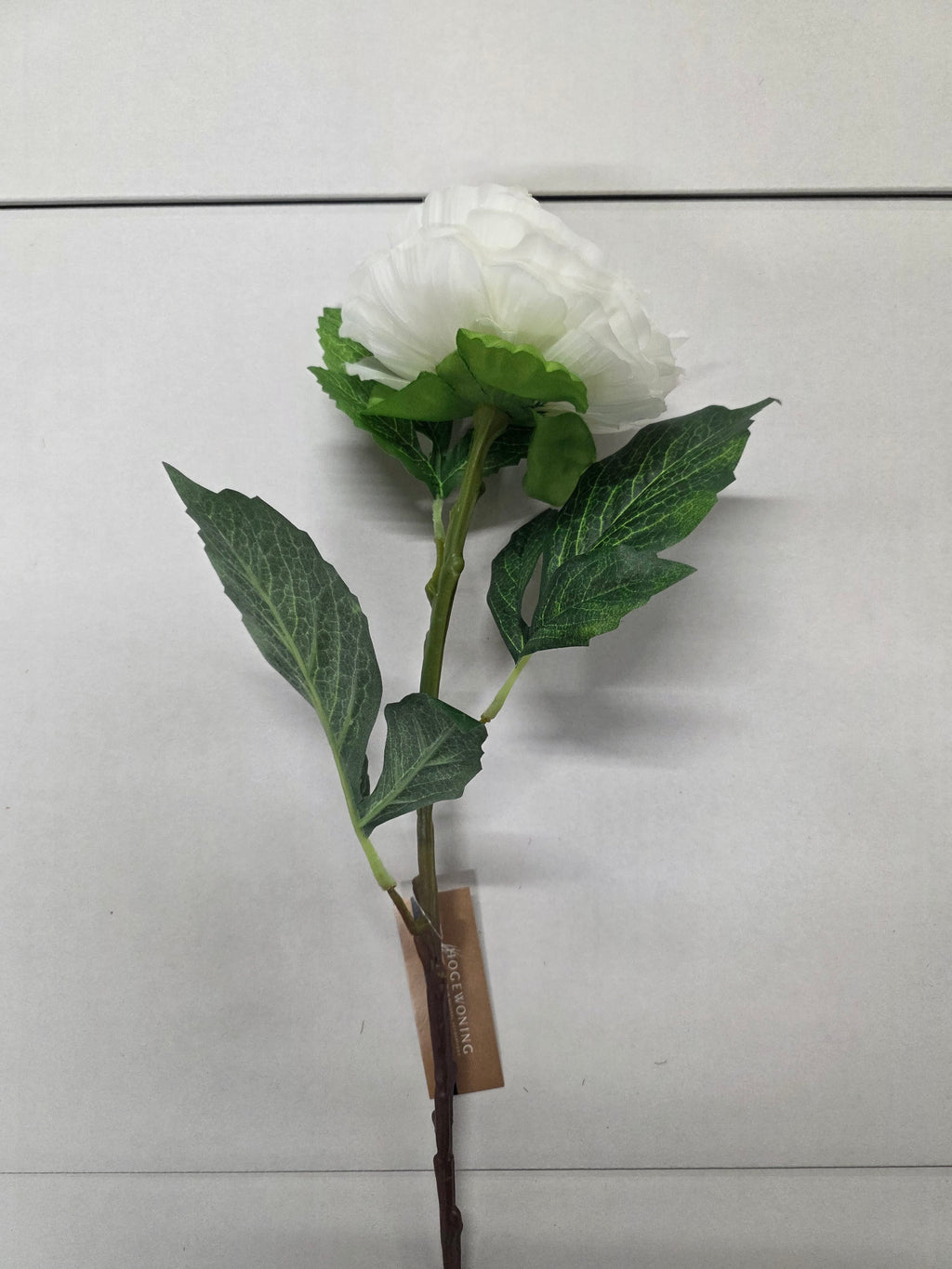 Artificial Peony White 67cm (PACK OF 2)