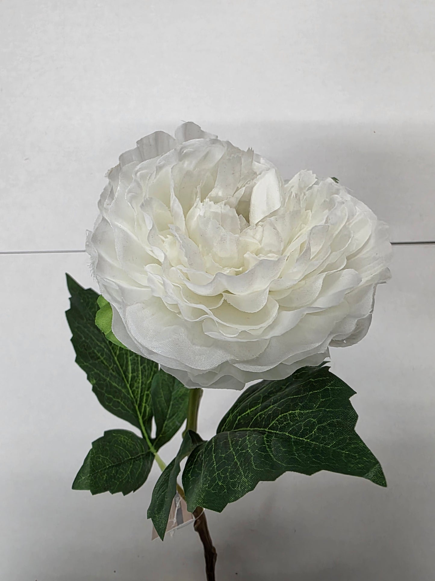 Artificial Peony White 67cm (PACK OF 2)