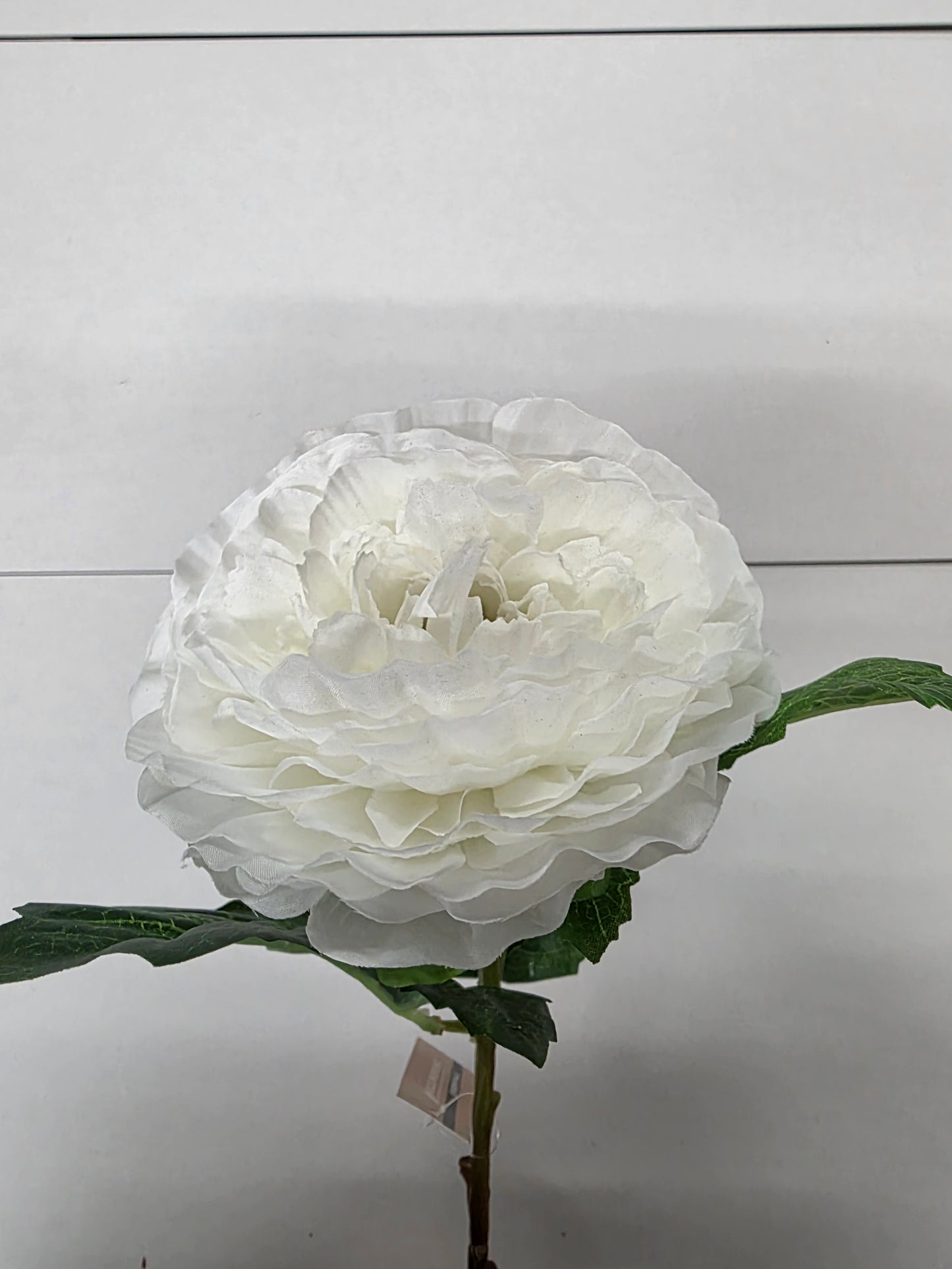 Artificial Peony White 67cm (PACK OF 2)