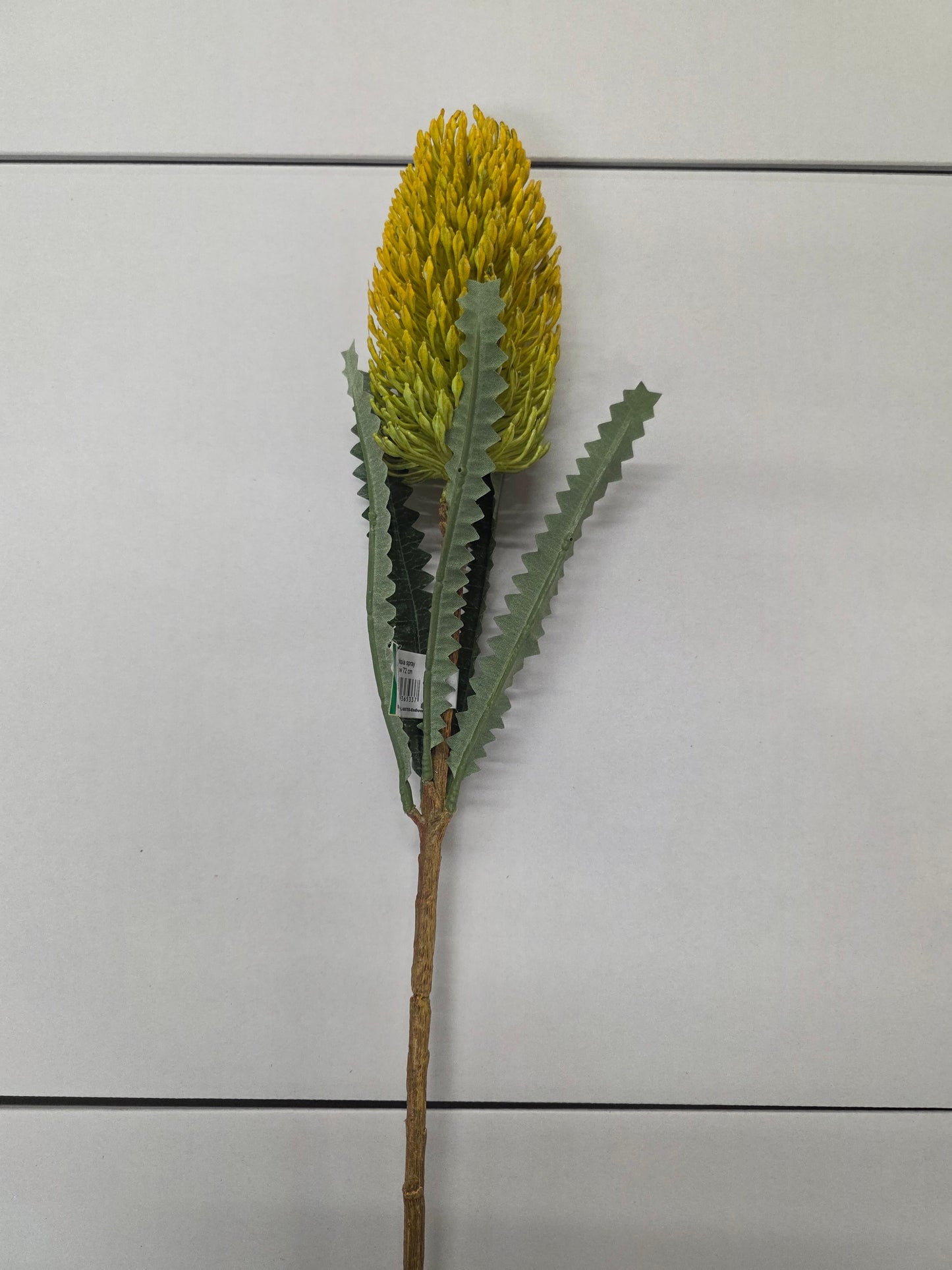 Artificial Banksia Spray Yellow 72 Cm