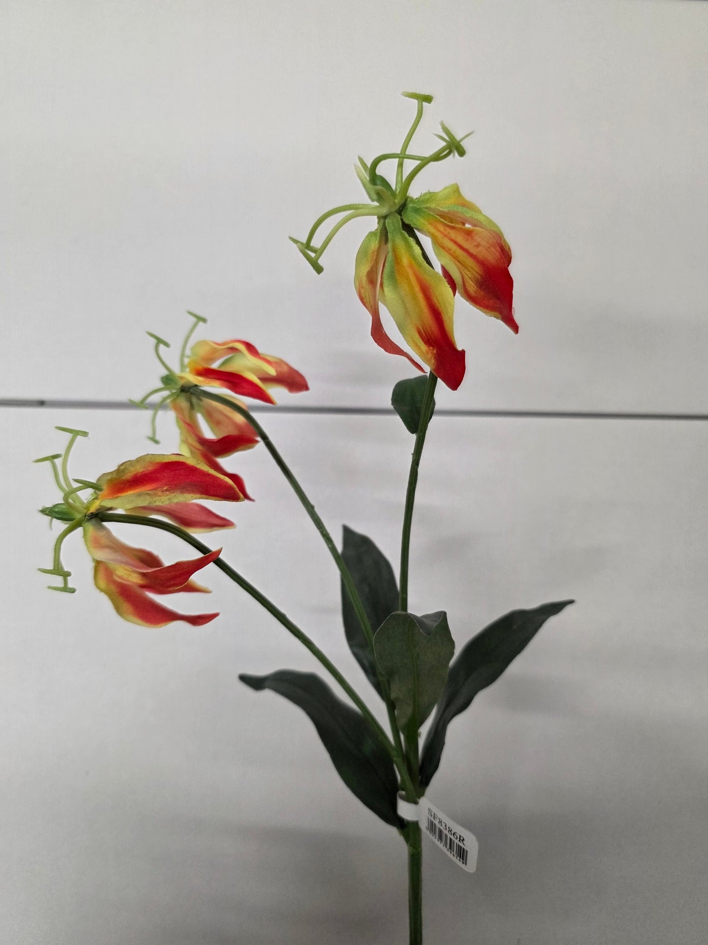 Artificial Gloriosa Spray Orange
