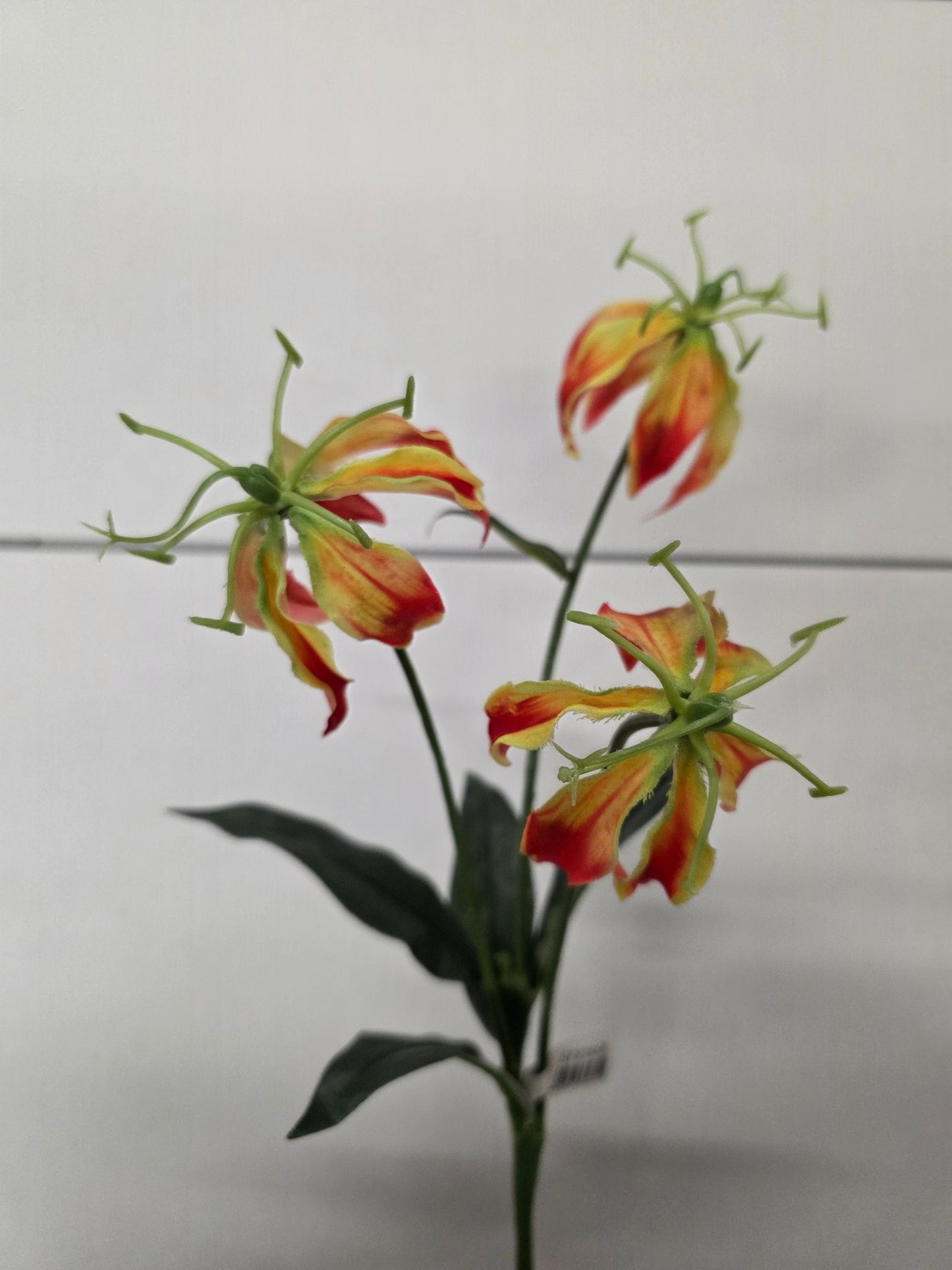 Artificial Gloriosa Spray Orange