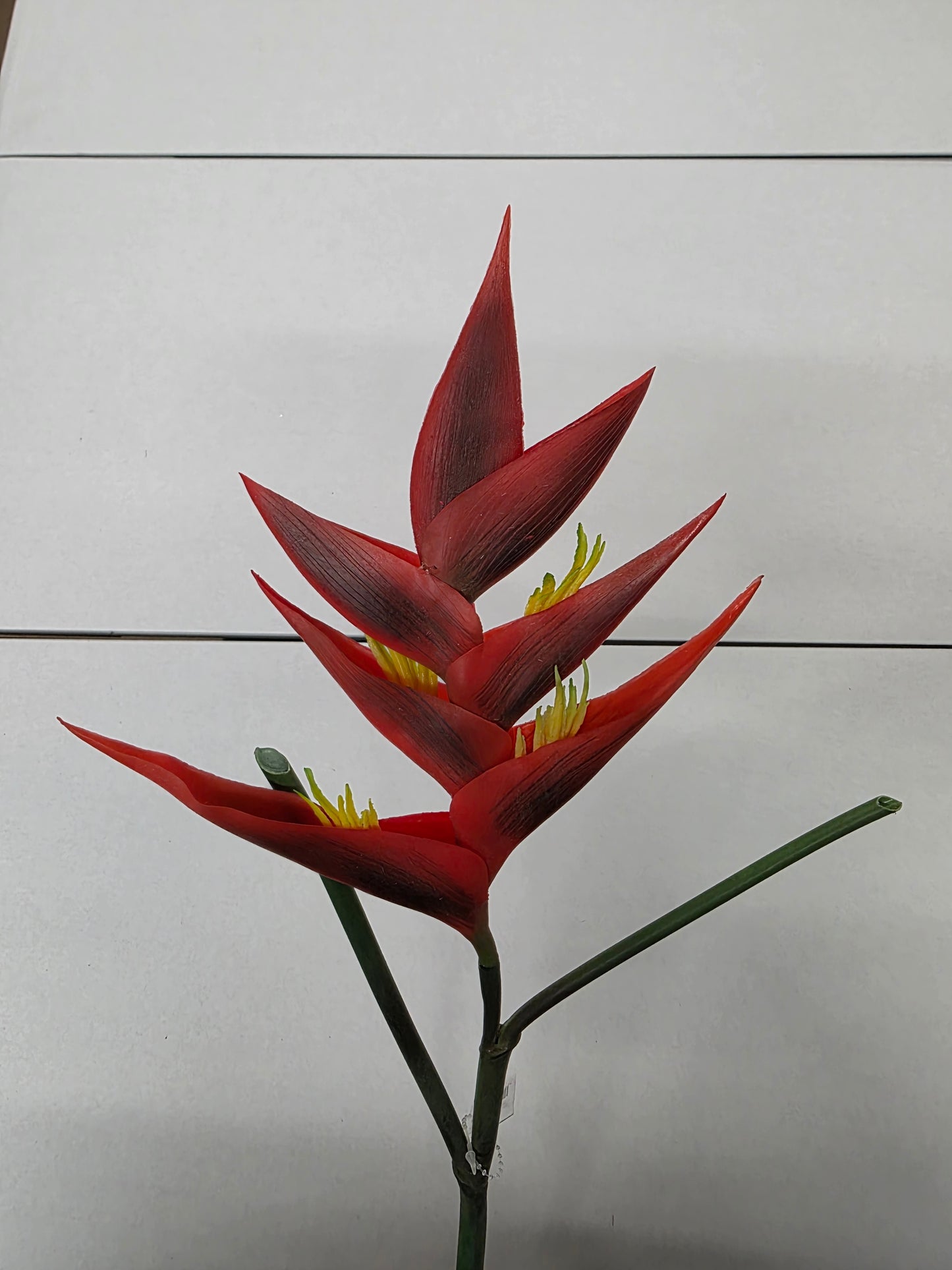 Artificial Heliconia Red 86cm