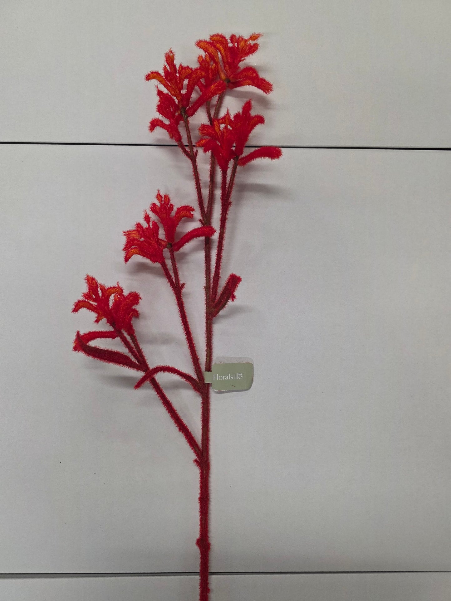Artificial Kangaroo Paw Spray Orange
