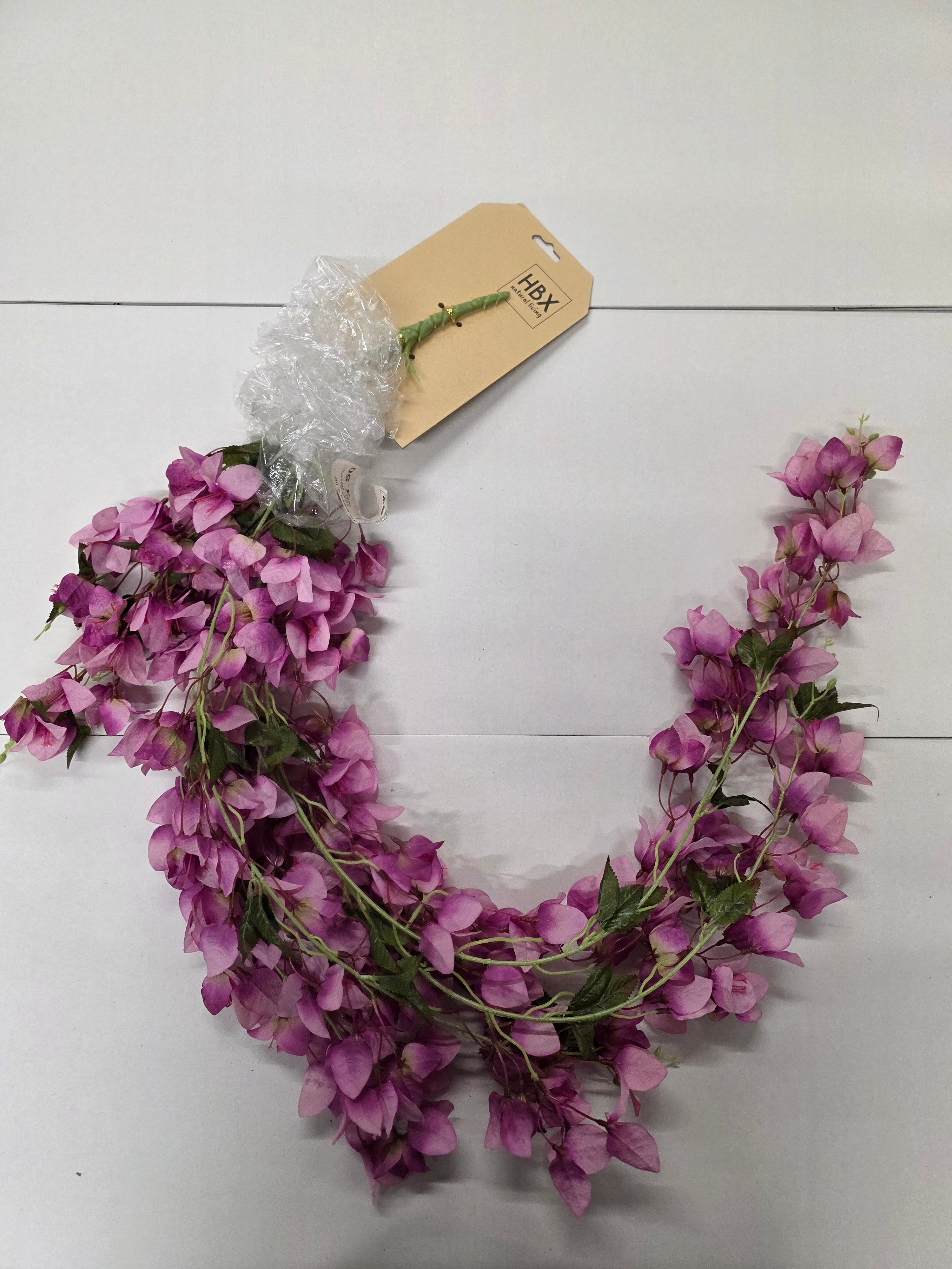 Artificial Garland Bougainvillea 126cm Lilac