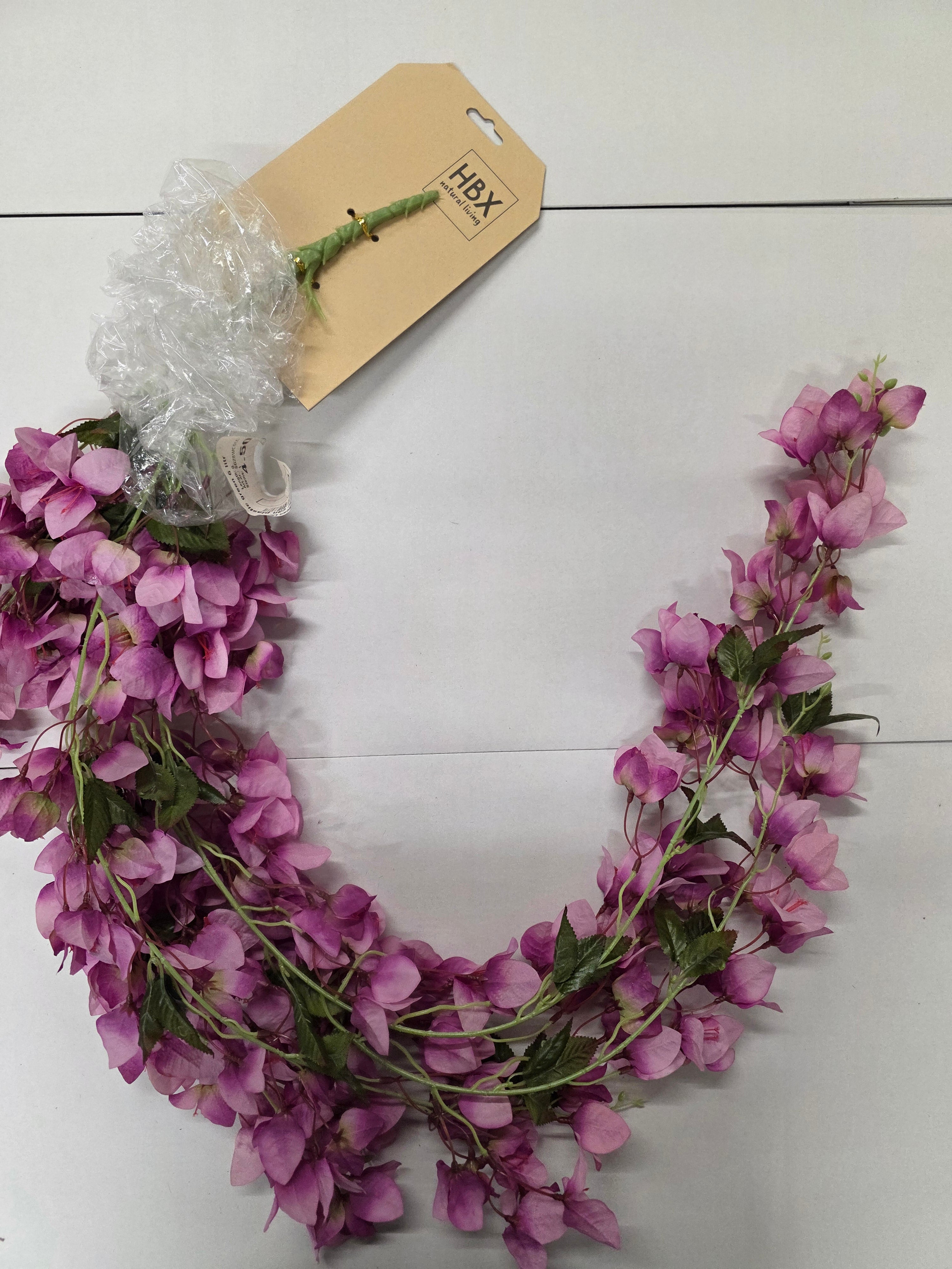 Artificial Garland Bougainvillea 126cm Lilac