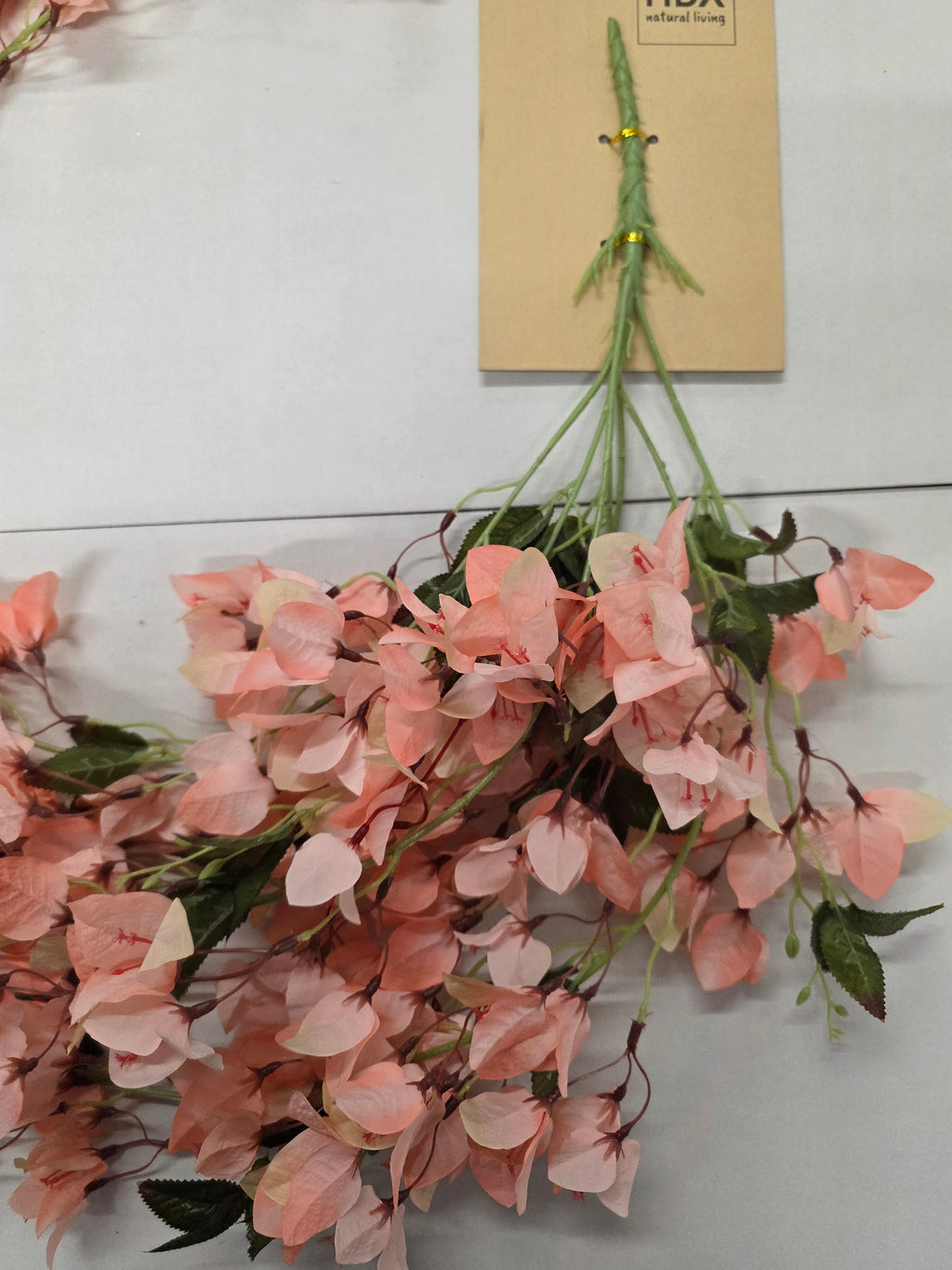 Artificial Garland Bougainvillea 126cm Pale Pink