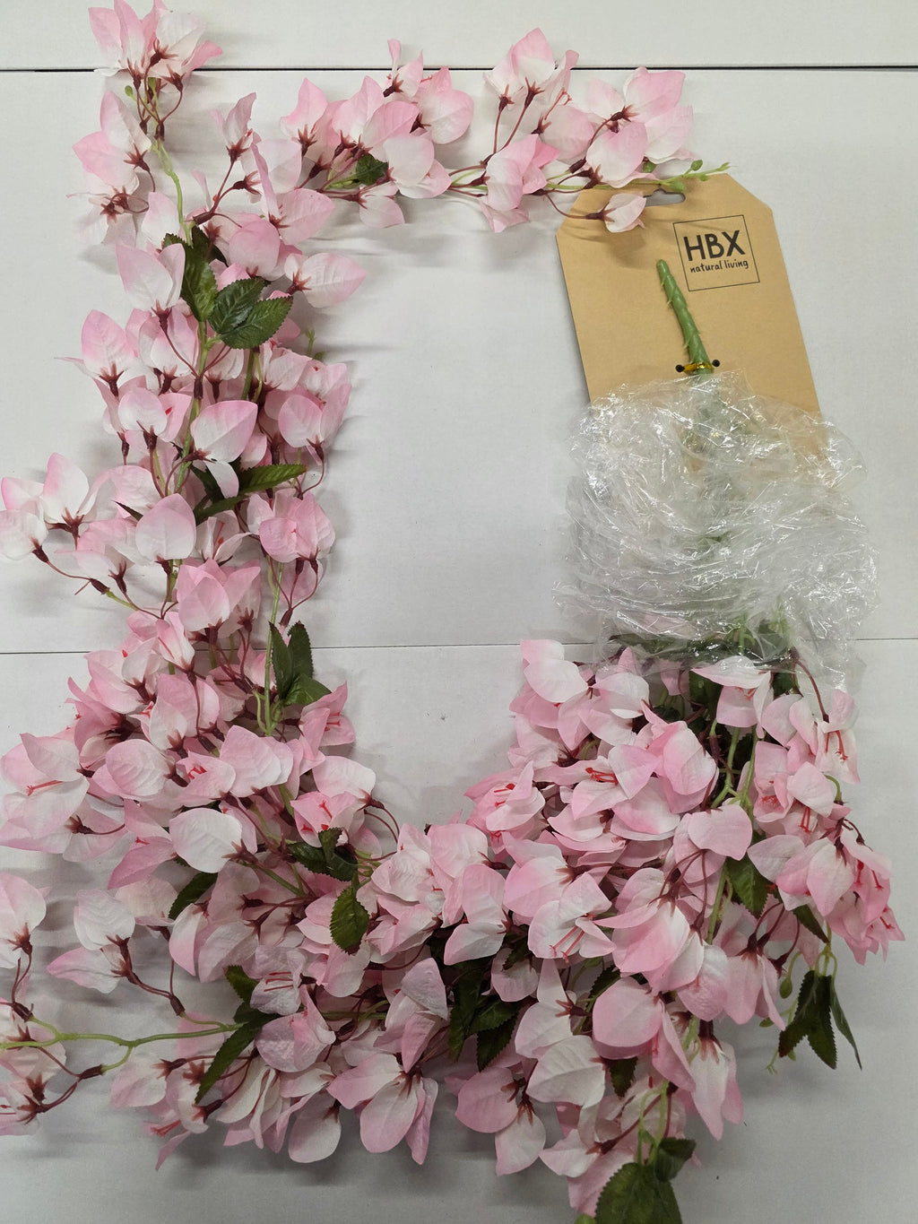 Artificial Garland Bougainvillea 126cm Pink