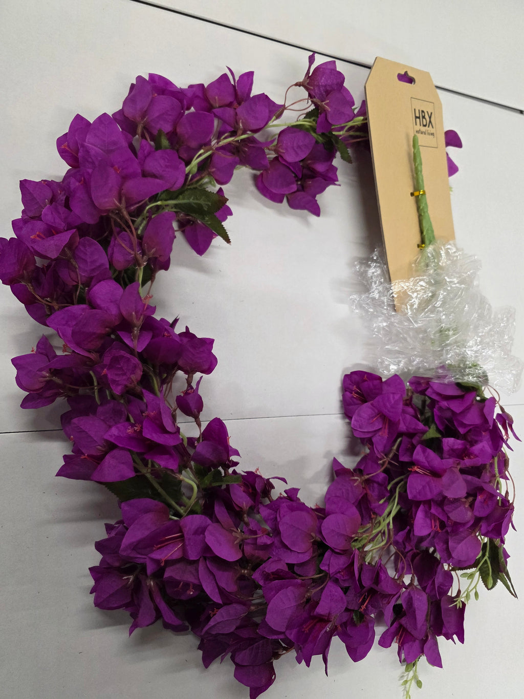 Artificial Garland Bougainvillea 126cm Purple