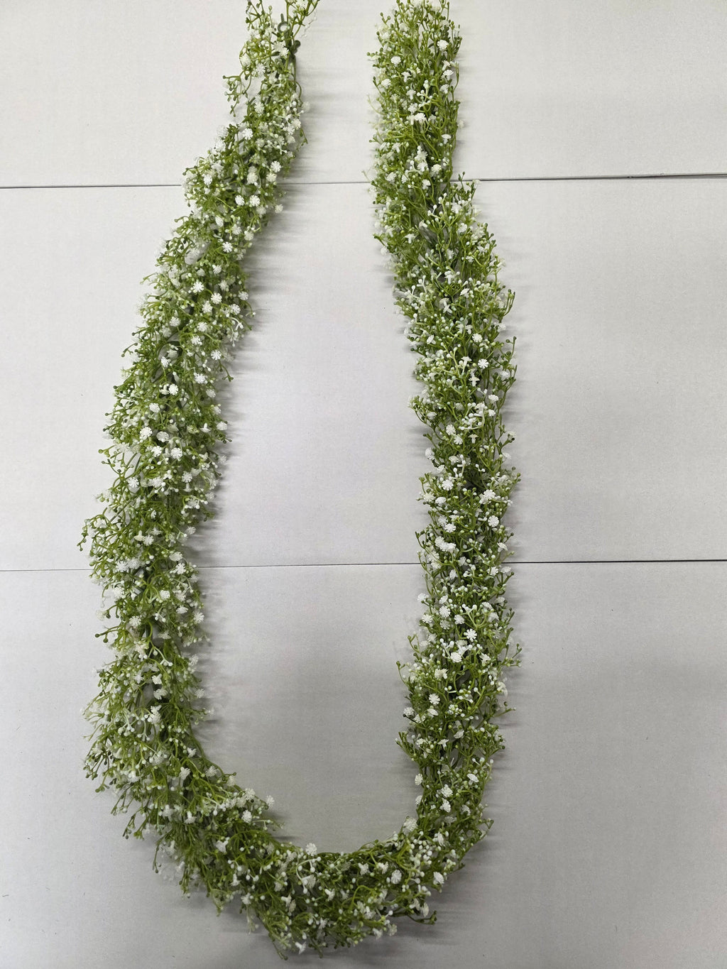 Artificial Garland Gyp White 180cm