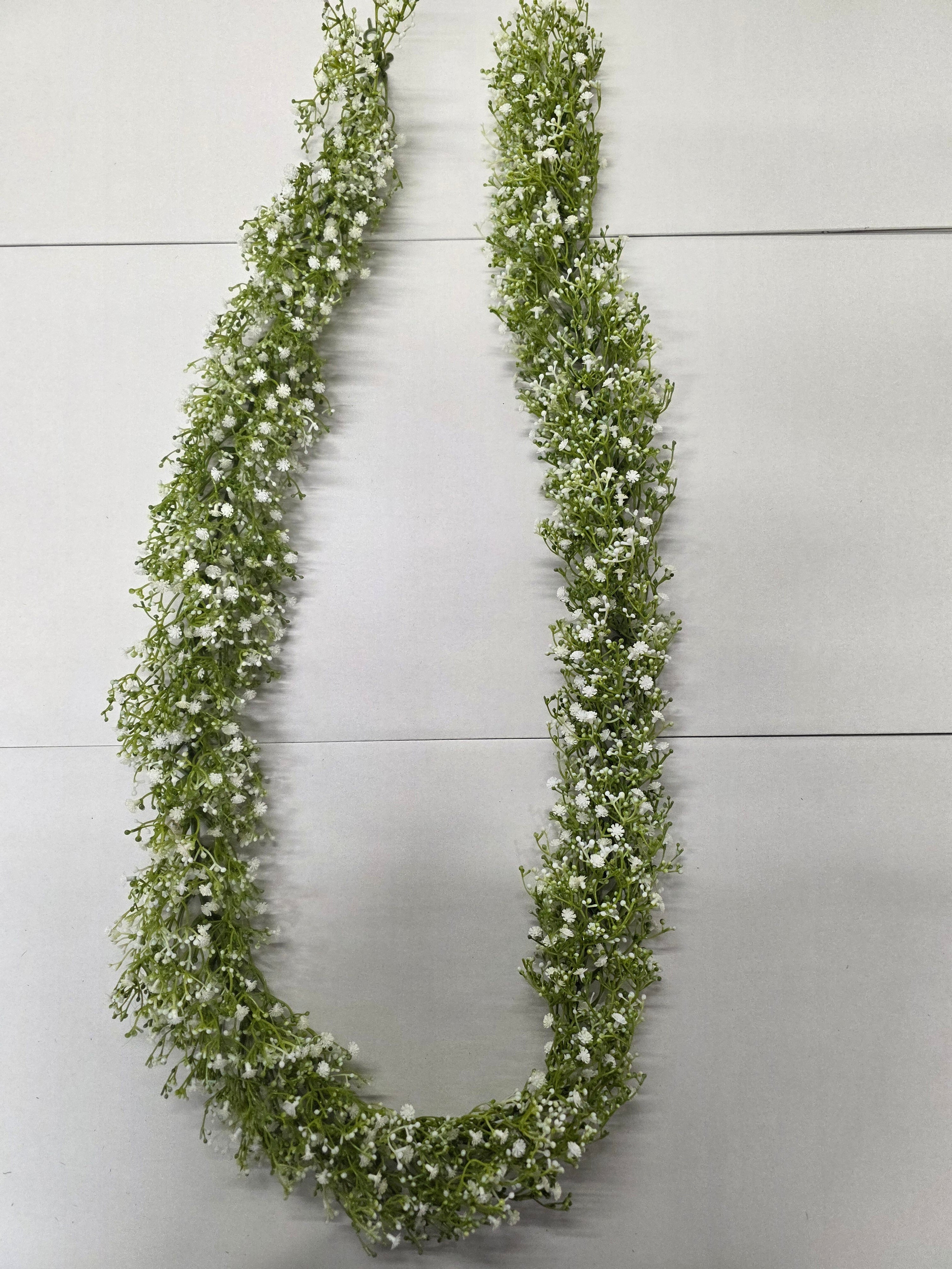 Artificial Garland Gyp White 180cm