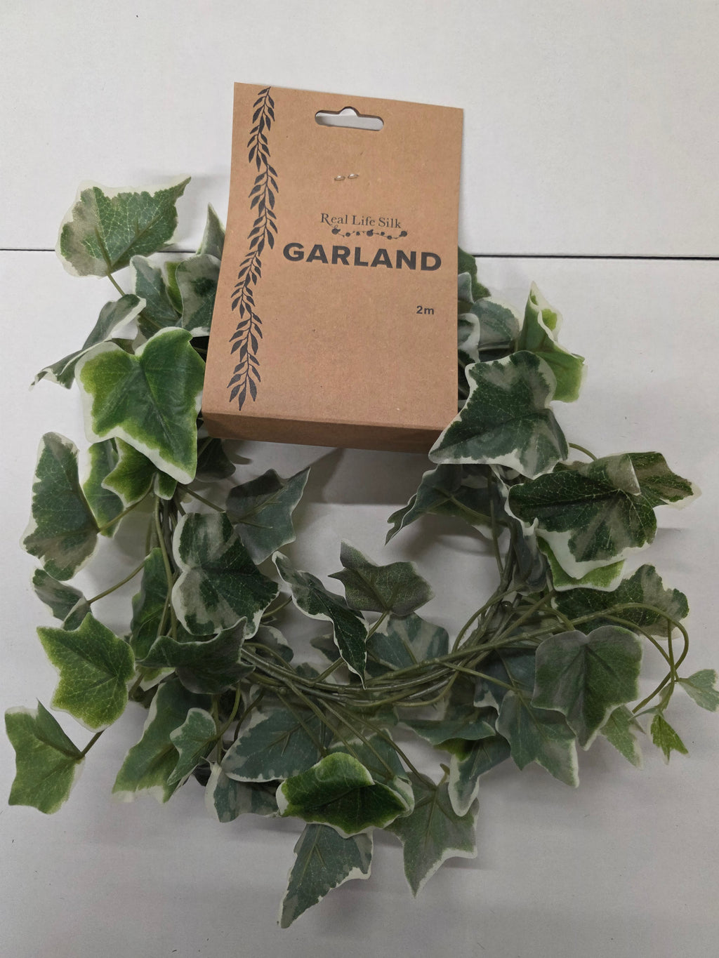 Artificial Garland Ivy Varigated English 1.8m (PACK OF 2)