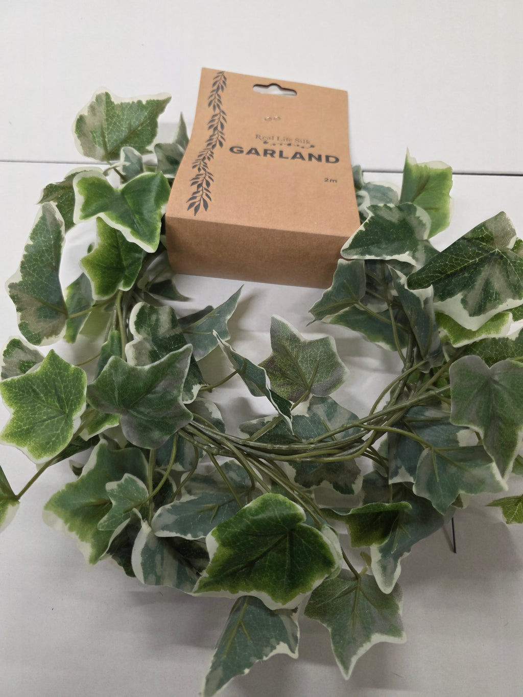 Artificial Garland Ivy Varigated English 1.8m (PACK OF 2)