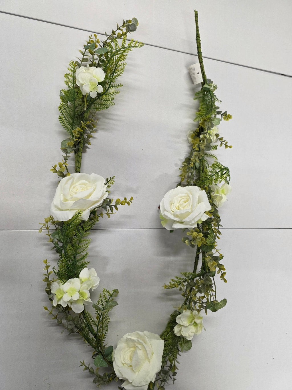 ArtificialGarland Rose & Eucalyptus