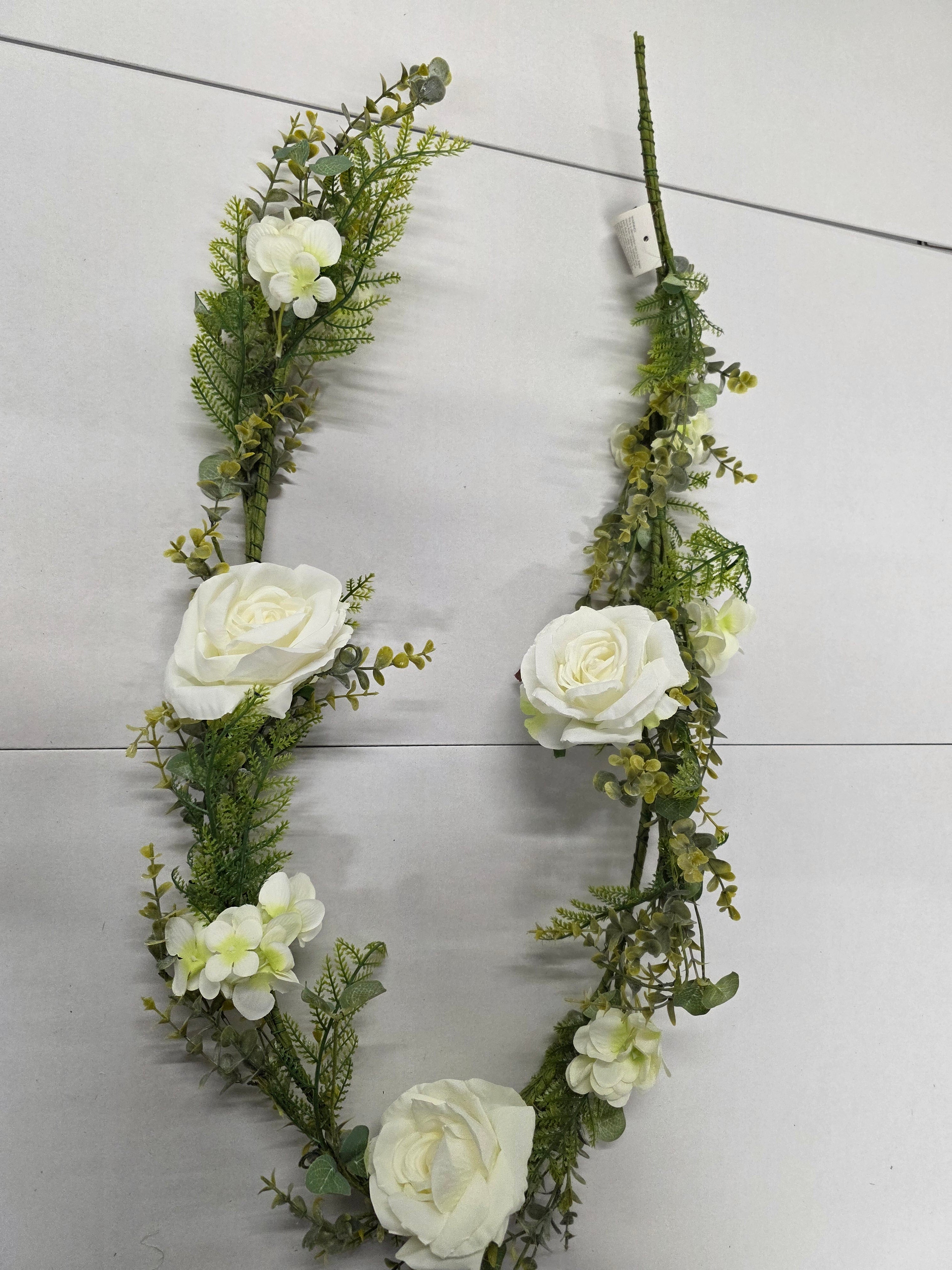 ArtificialGarland Rose & Eucalyptus