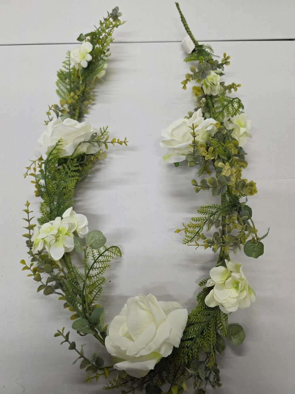 ArtificialGarland Rose & Eucalyptus