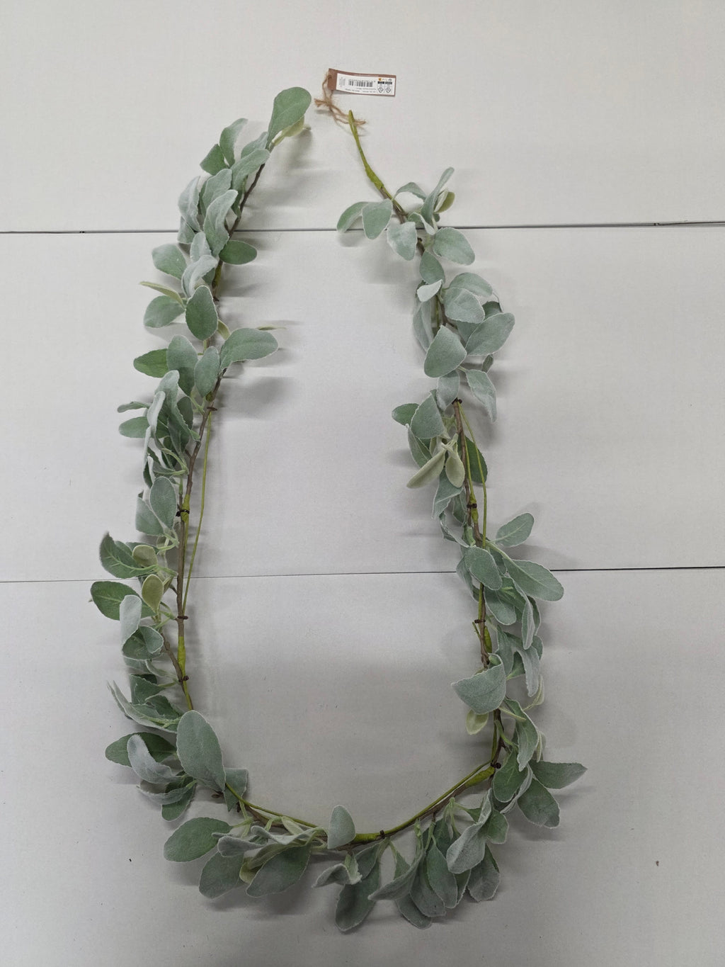 Artificial Garland Senecio Leaves 180cm