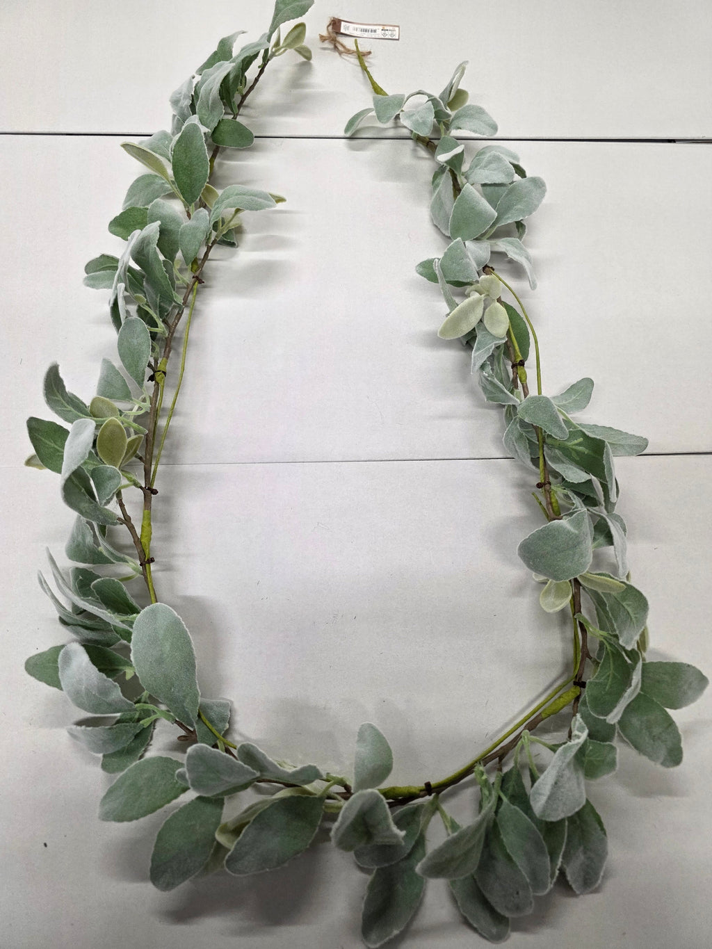 Artificial Garland Senecio Leaves 180cm