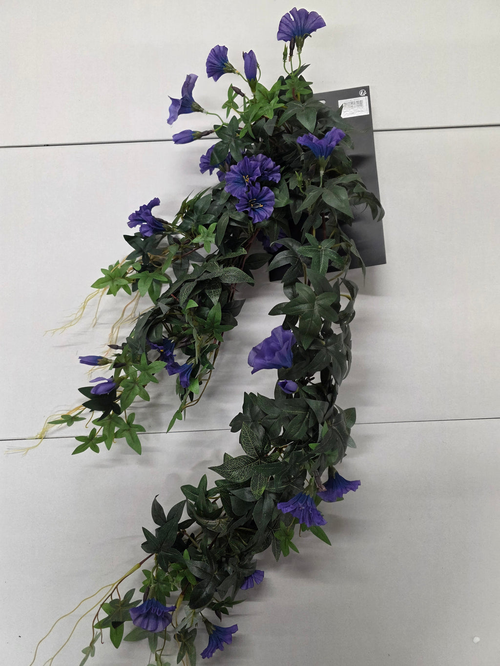 Artificial Petunia Hanging Dark Purple
