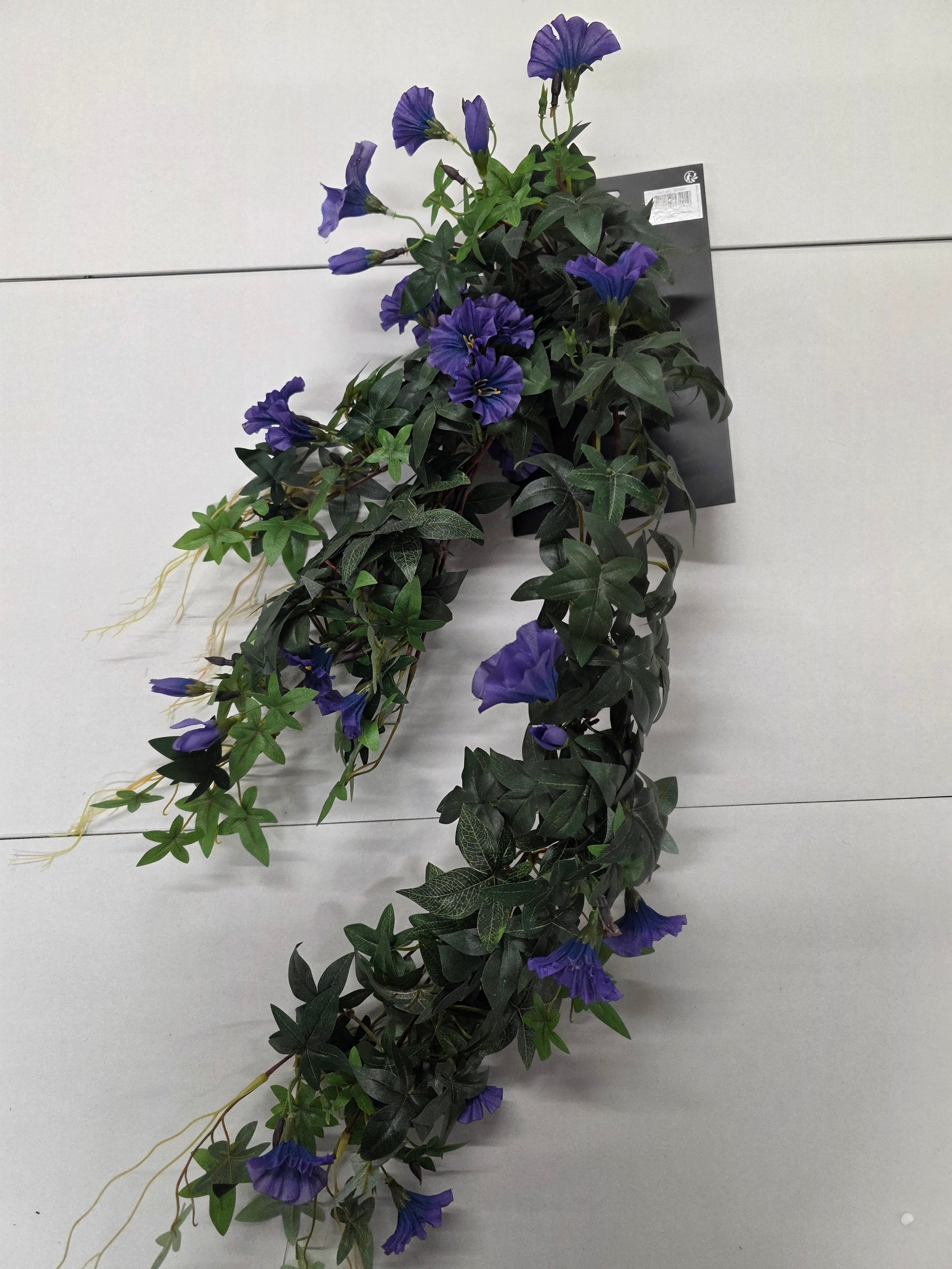 Artificial Petunia Hanging Dark Purple