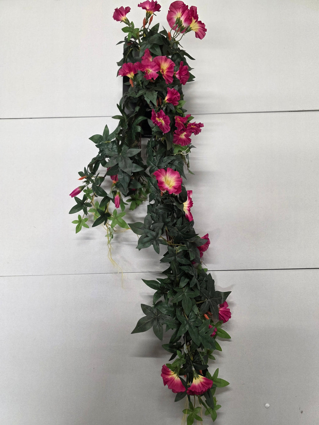 Artificial Petunia Hanging Fuchsia