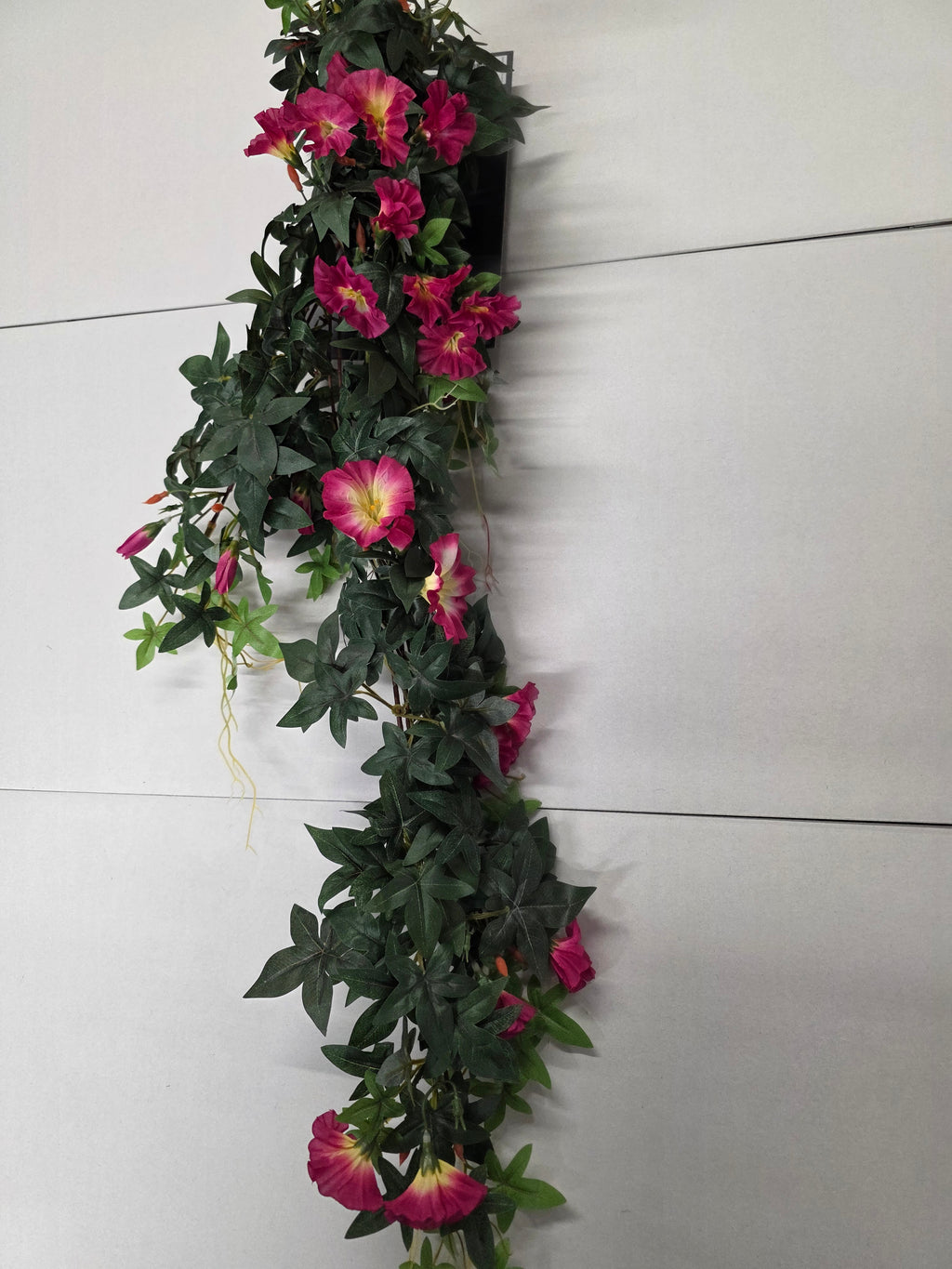 Artificial Petunia Hanging Fuchsia