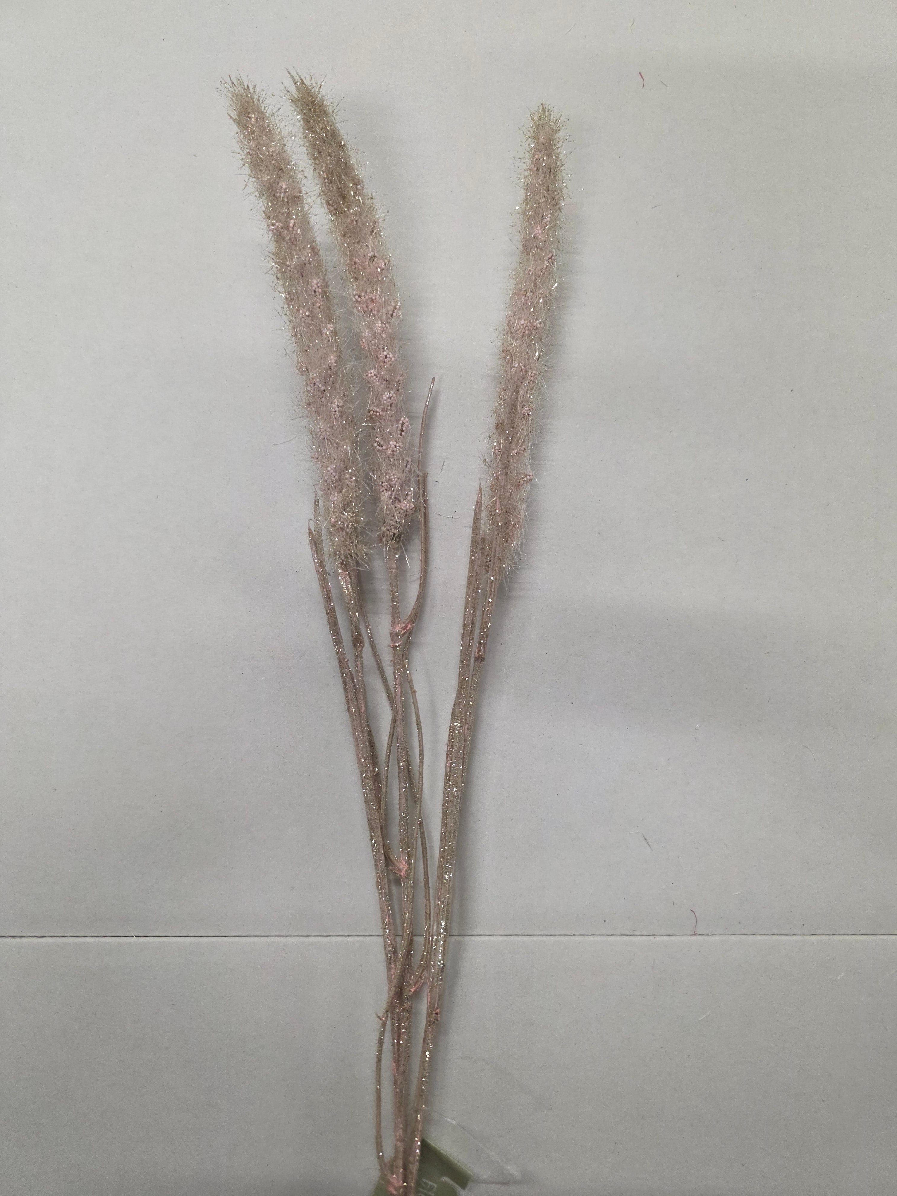 Artifical Dried Effect Bunny Tails Pale Pink (PACK OF 2)