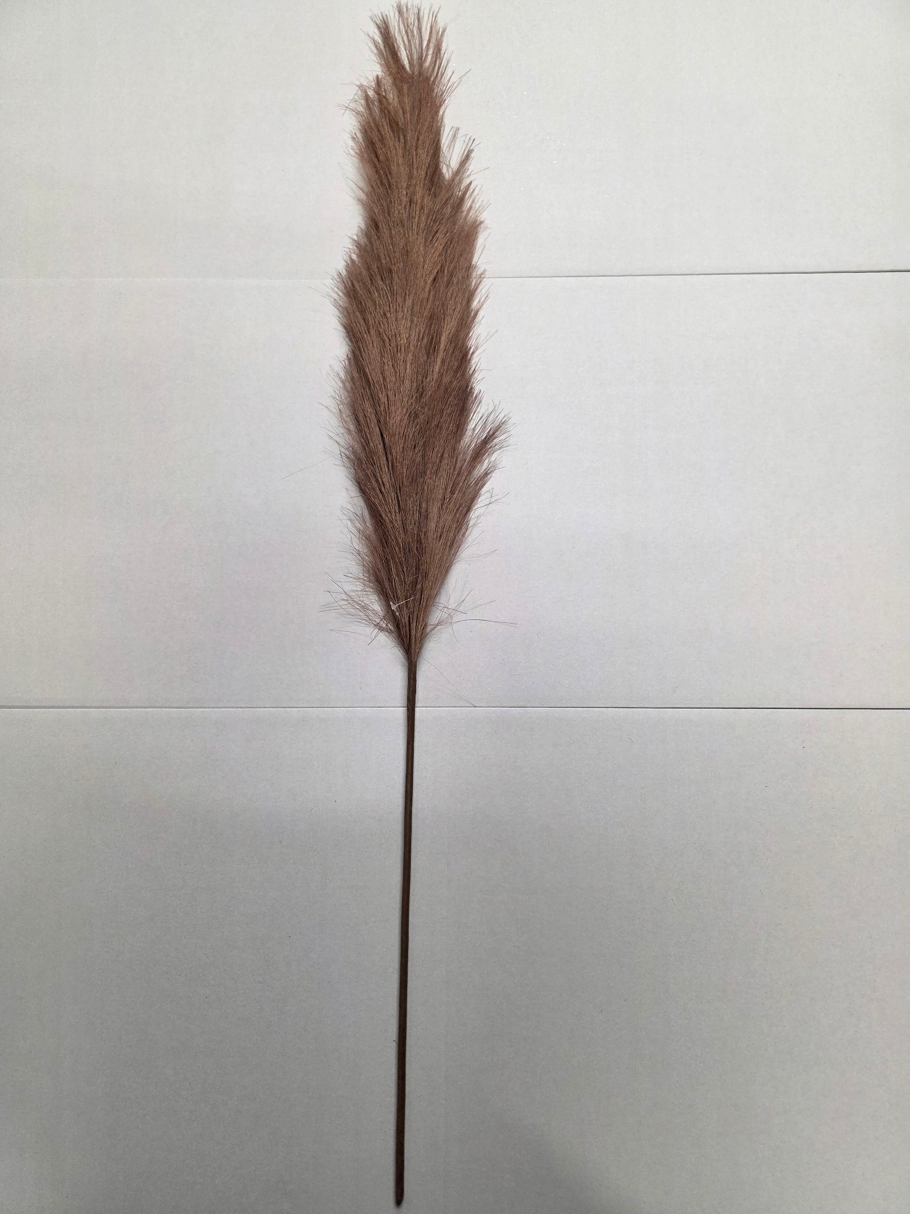 Artifical Pampas Spray Brown