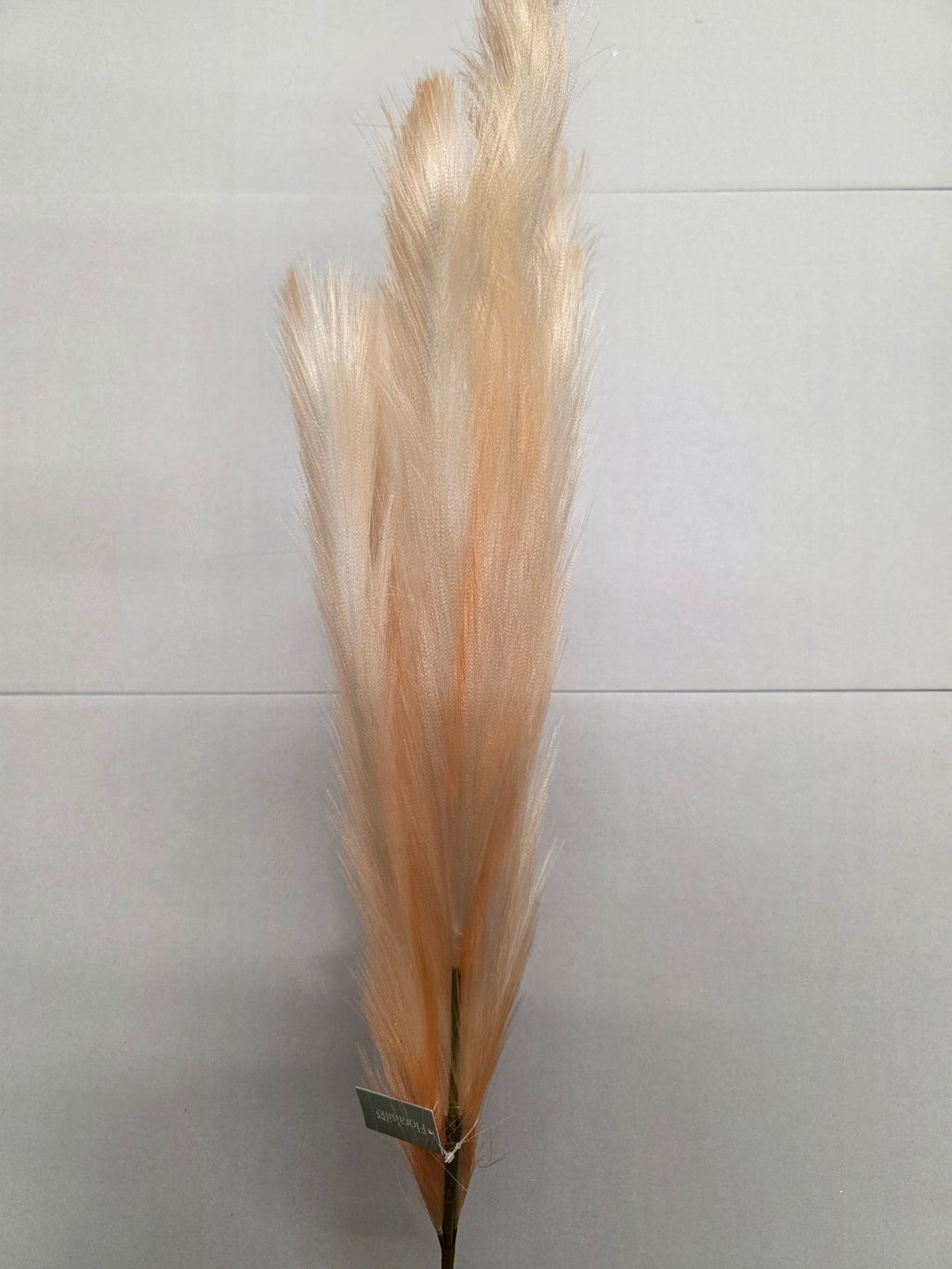 Artifical Pampas Spray Light Orange