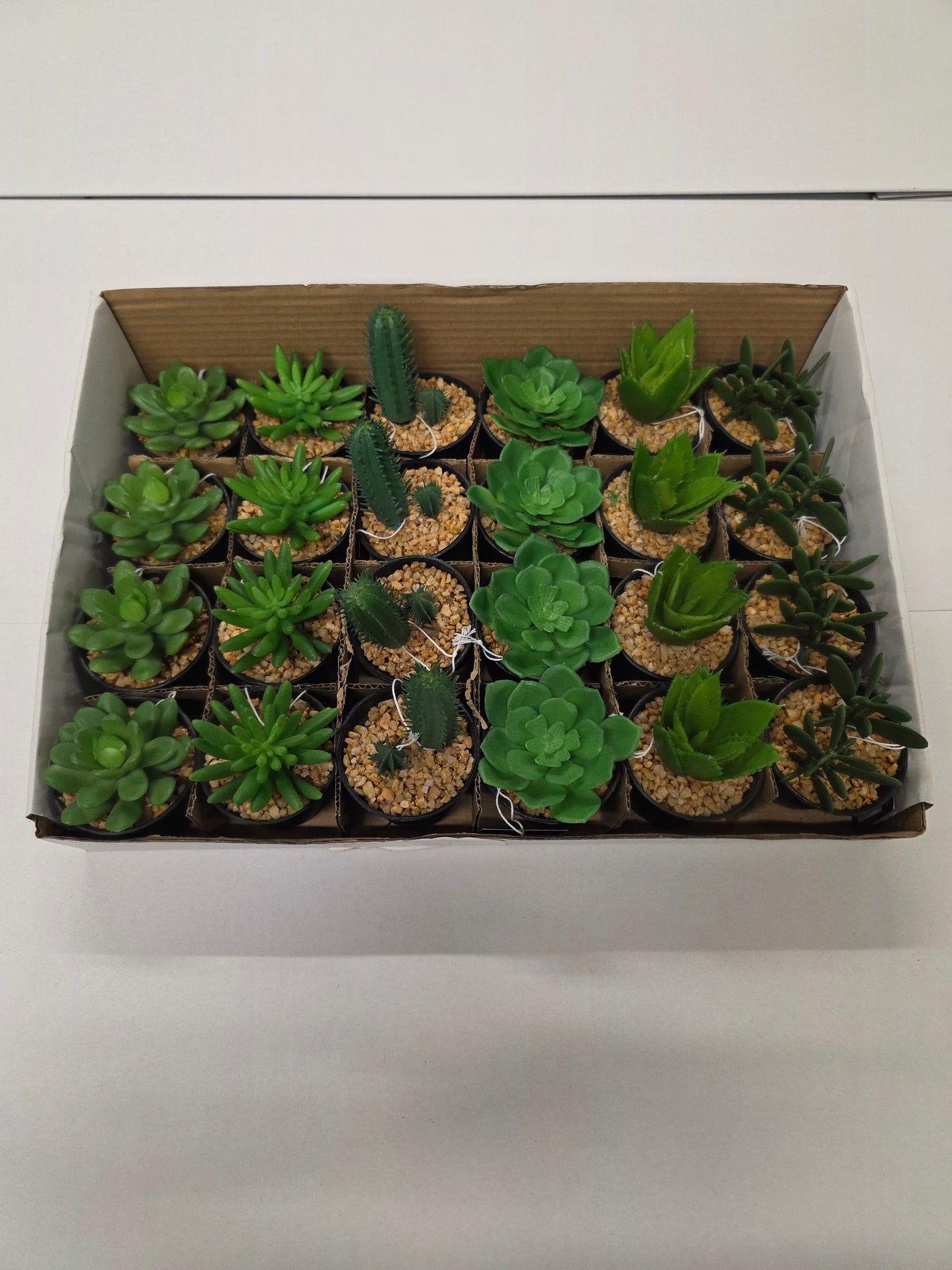 Artificial Assorted Pot Succulent 11x7cm (PACK OF ANY 2)