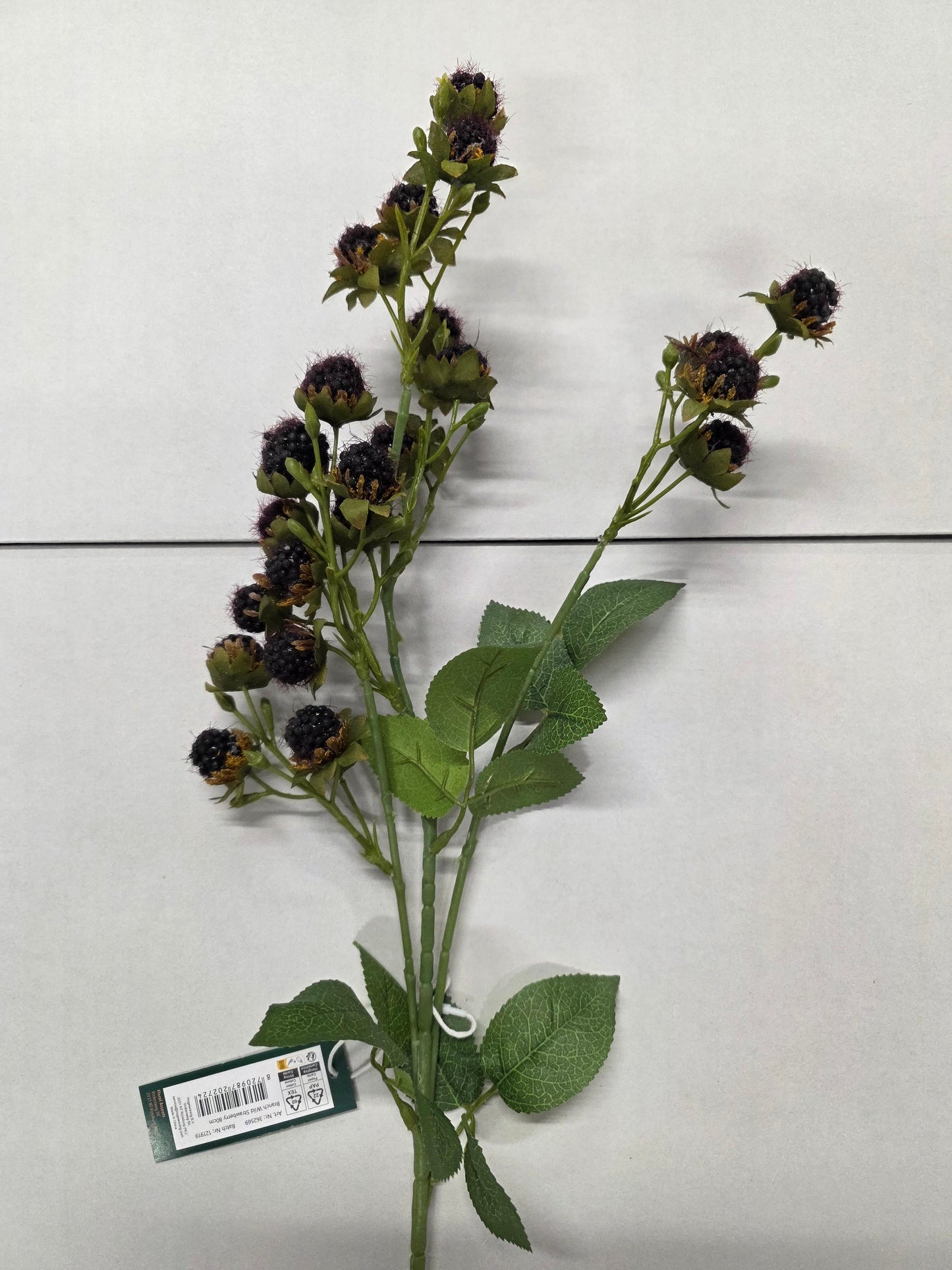 Artificial Branch Wild Strawberry 80cm (PACK OF 2)